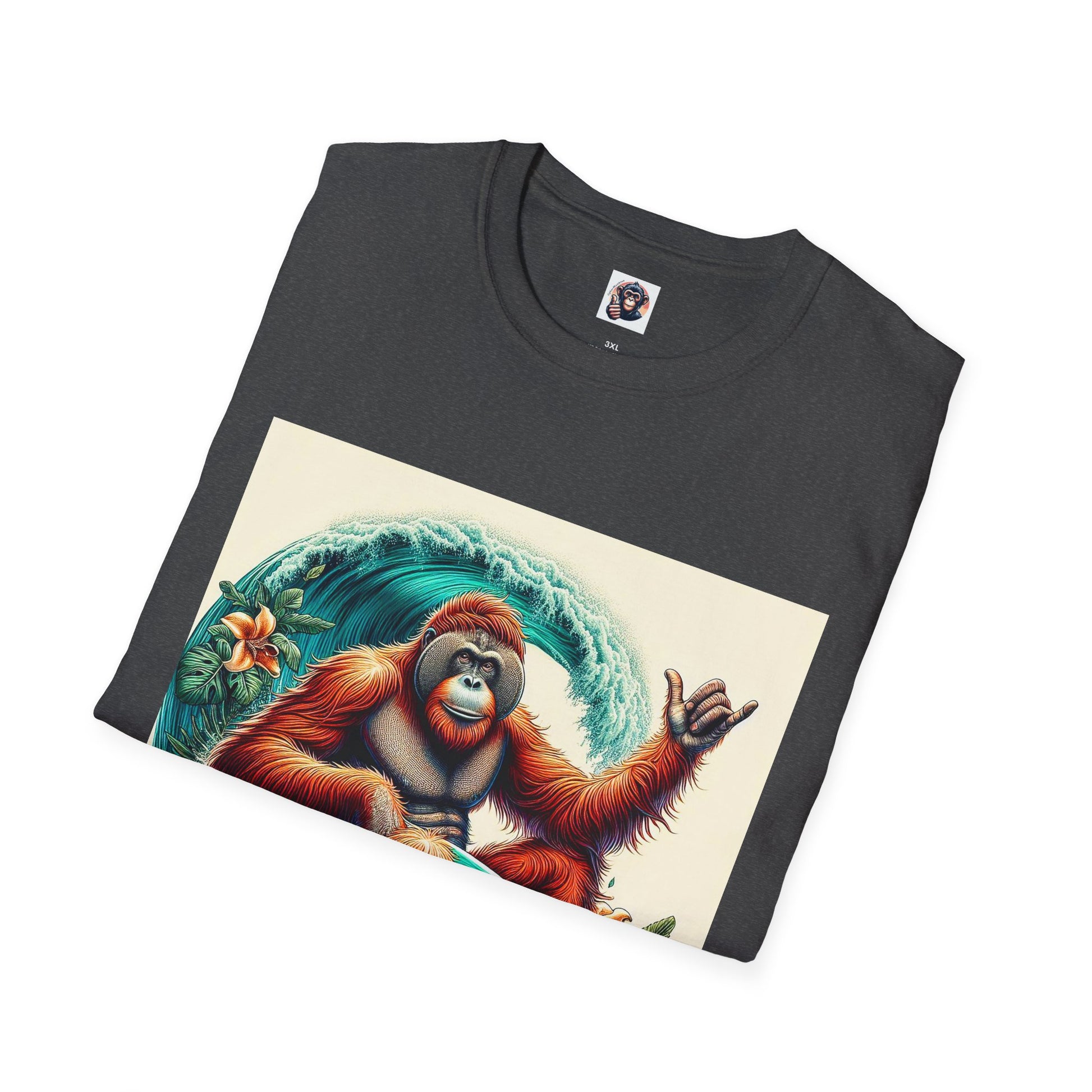Orangutans beach dude T-Shirt Printify
