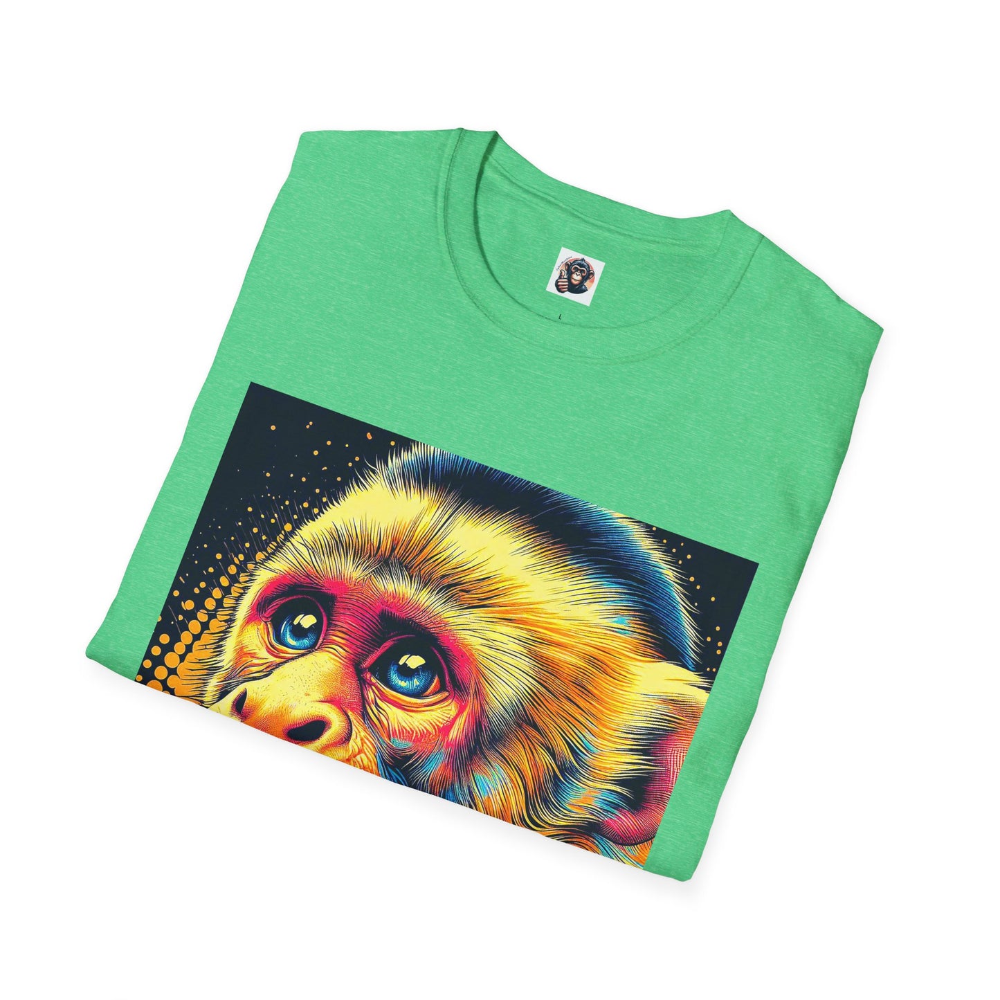 Capuchin Monkey colorful beauty shirt