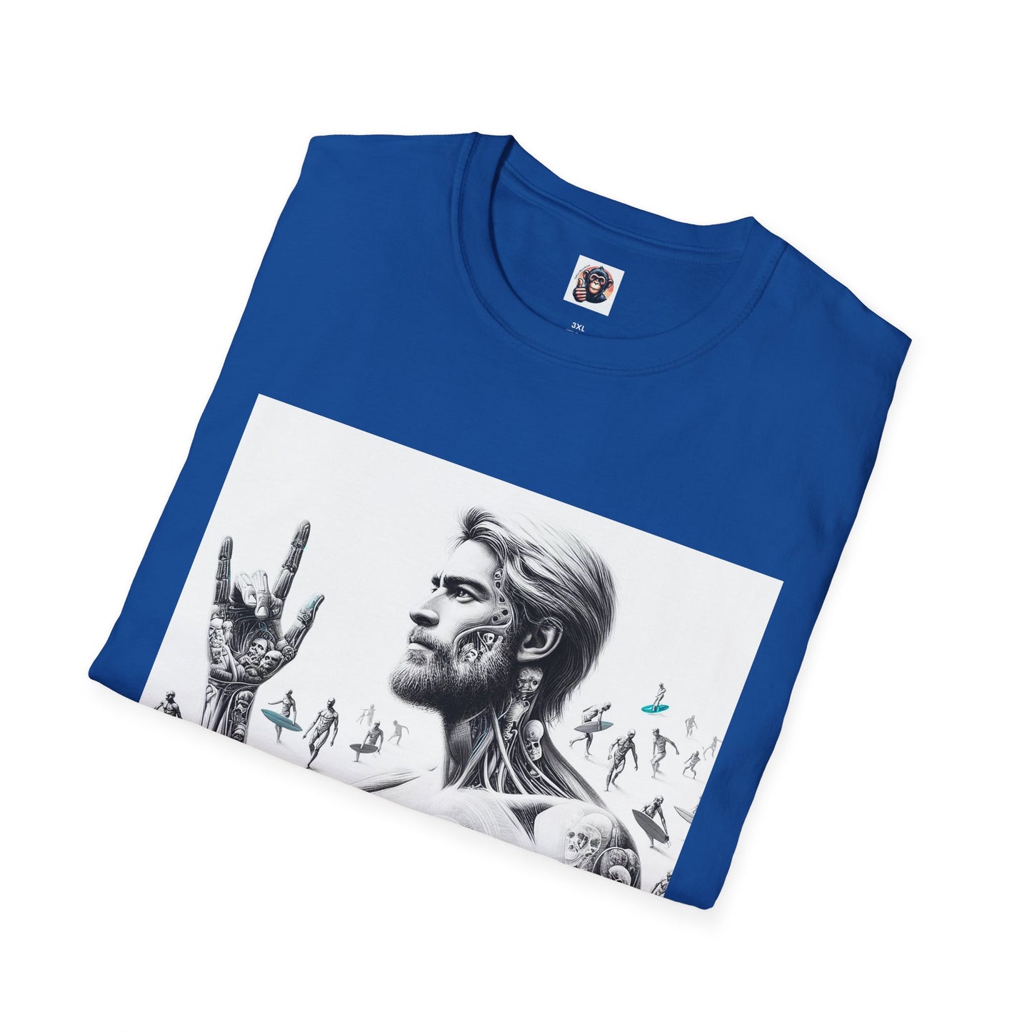 Homo Sapiens robot T-Shirt Printify