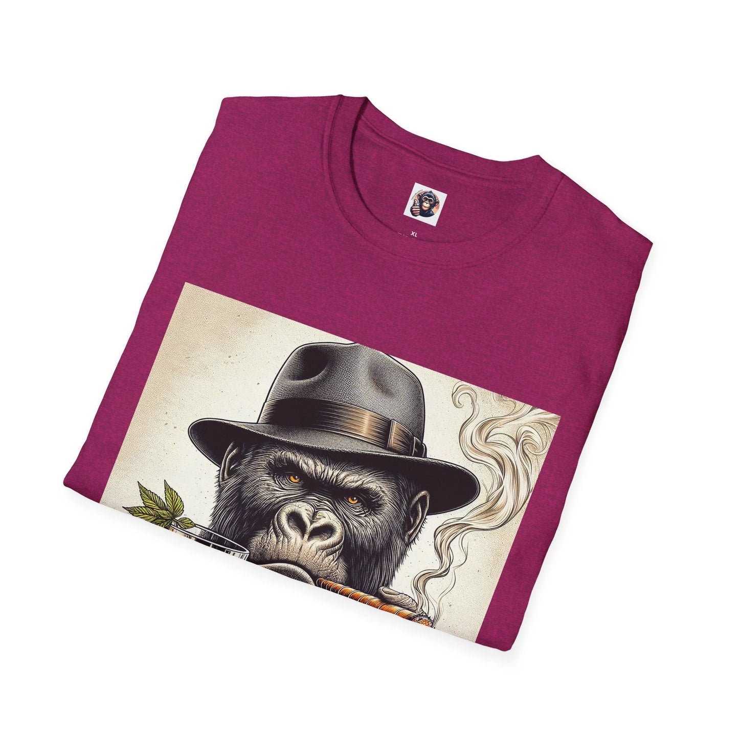 Gorilla whiskey and cigars by Printify