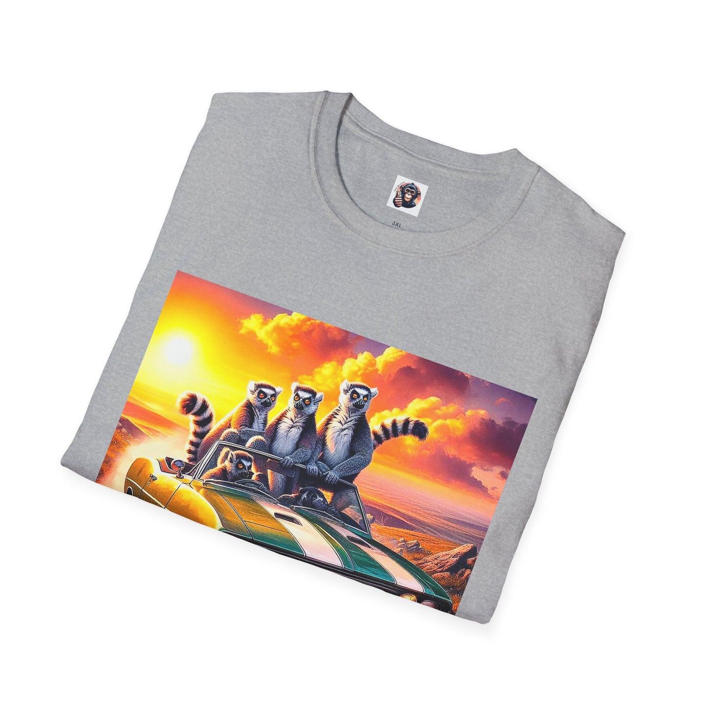 Wacky Lemurs T-Shirt Printify