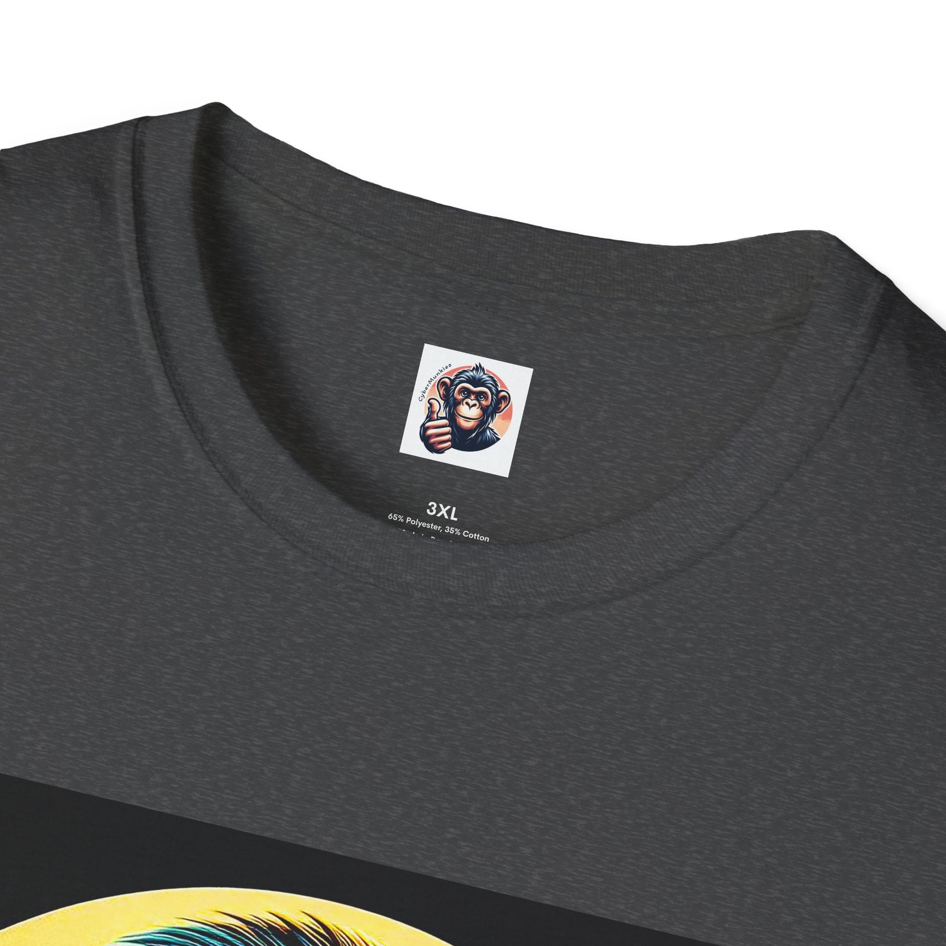 Capuchin Monkey old surfer T-Shirt Printify