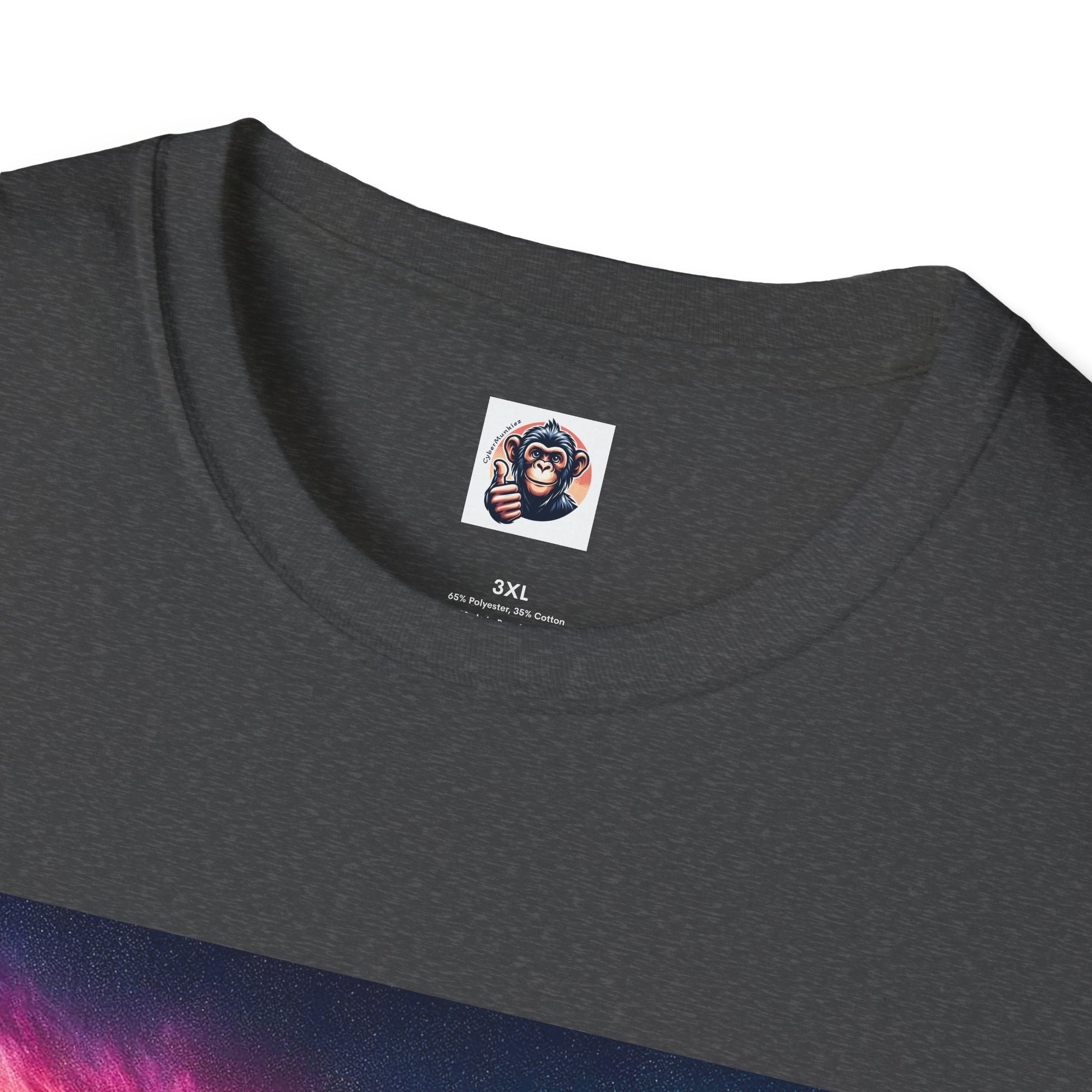 Bonobo rainbow bridge T-Shirt Printify