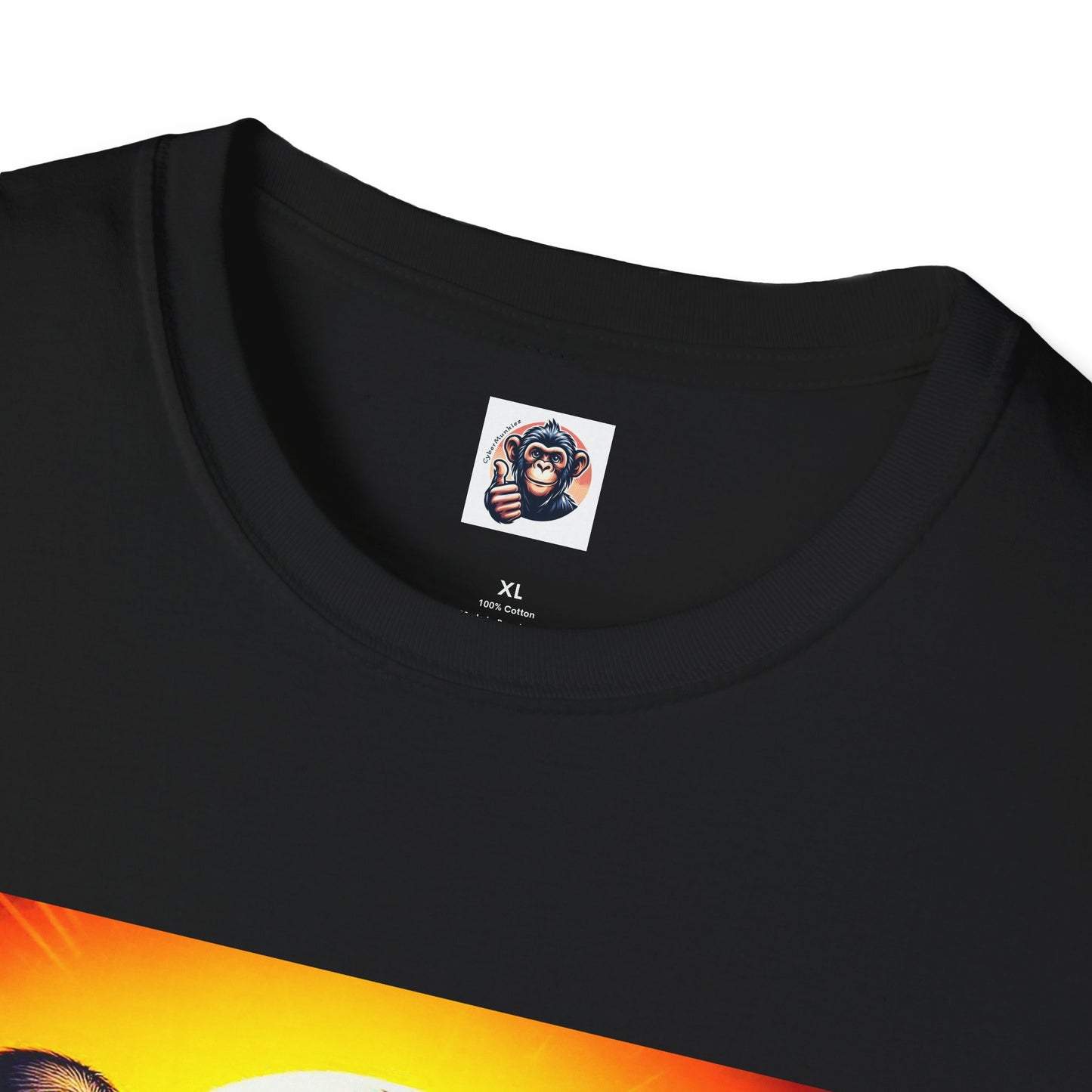 Wacky Chimp car driving T-Shirt Printify