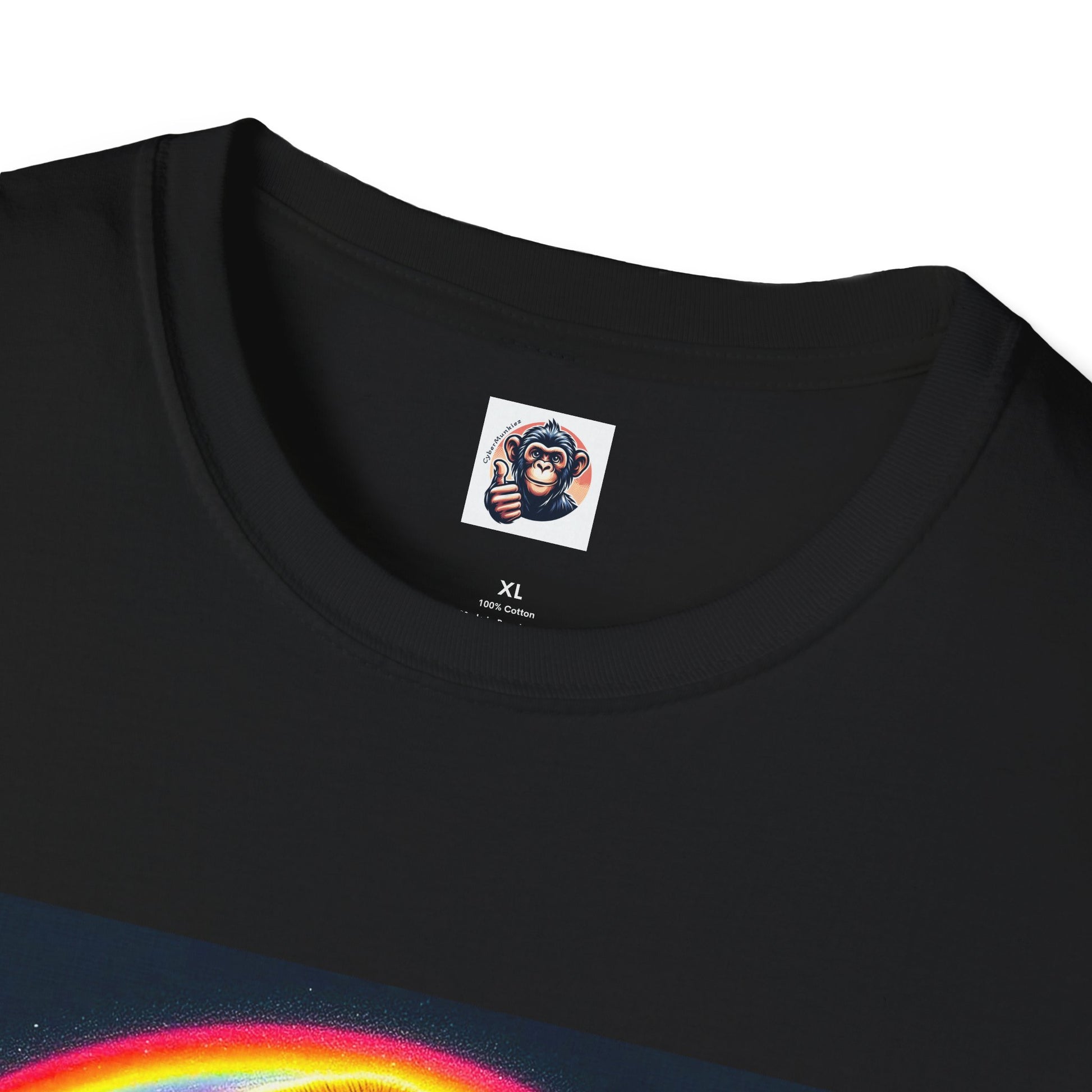 Gorilla rainbow ocean T-Shirt Printify