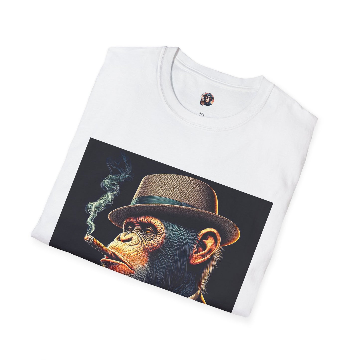 Bonobo cigars and whiskey T-Shirt Printify