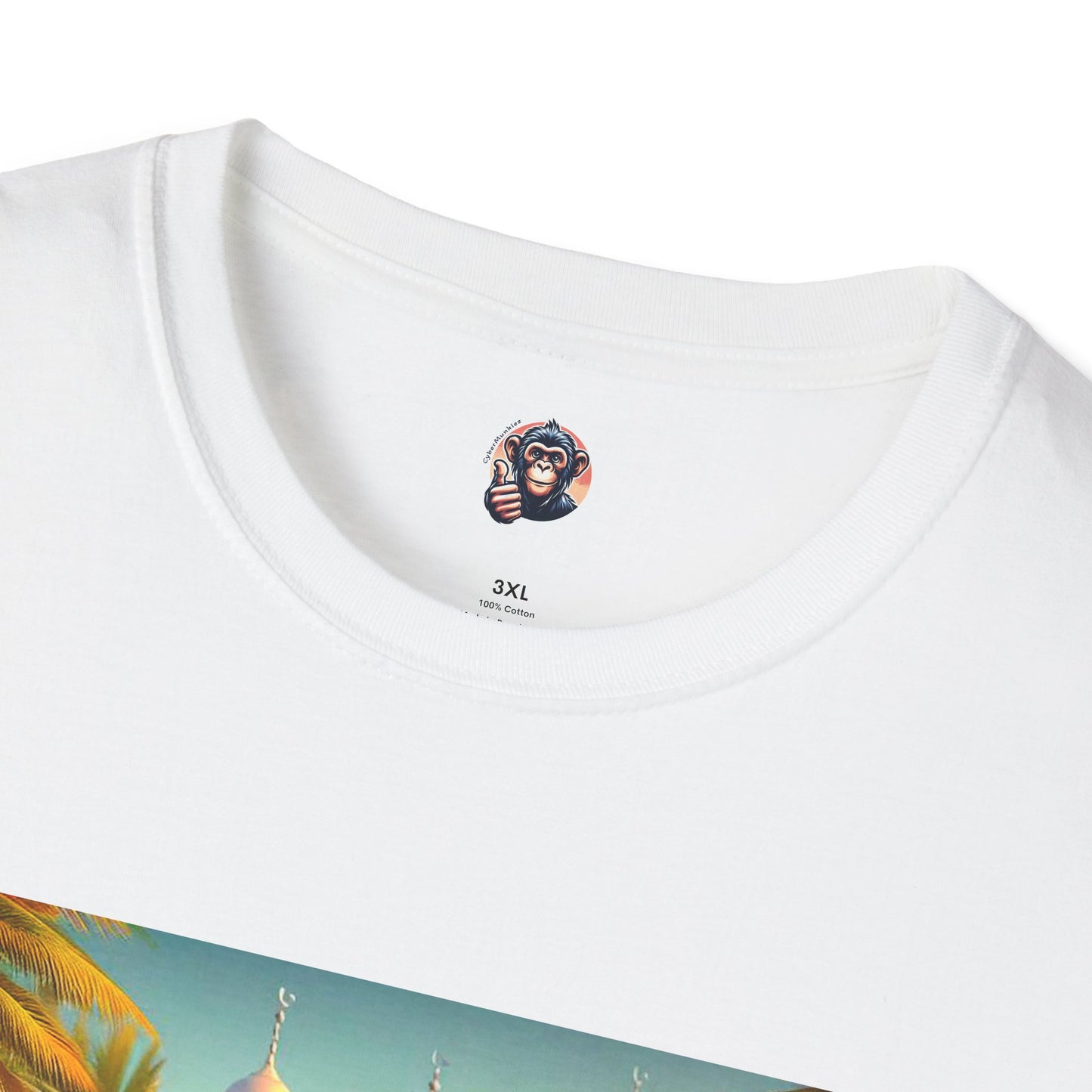 Wacky Lemurs red car T-Shirt Printify