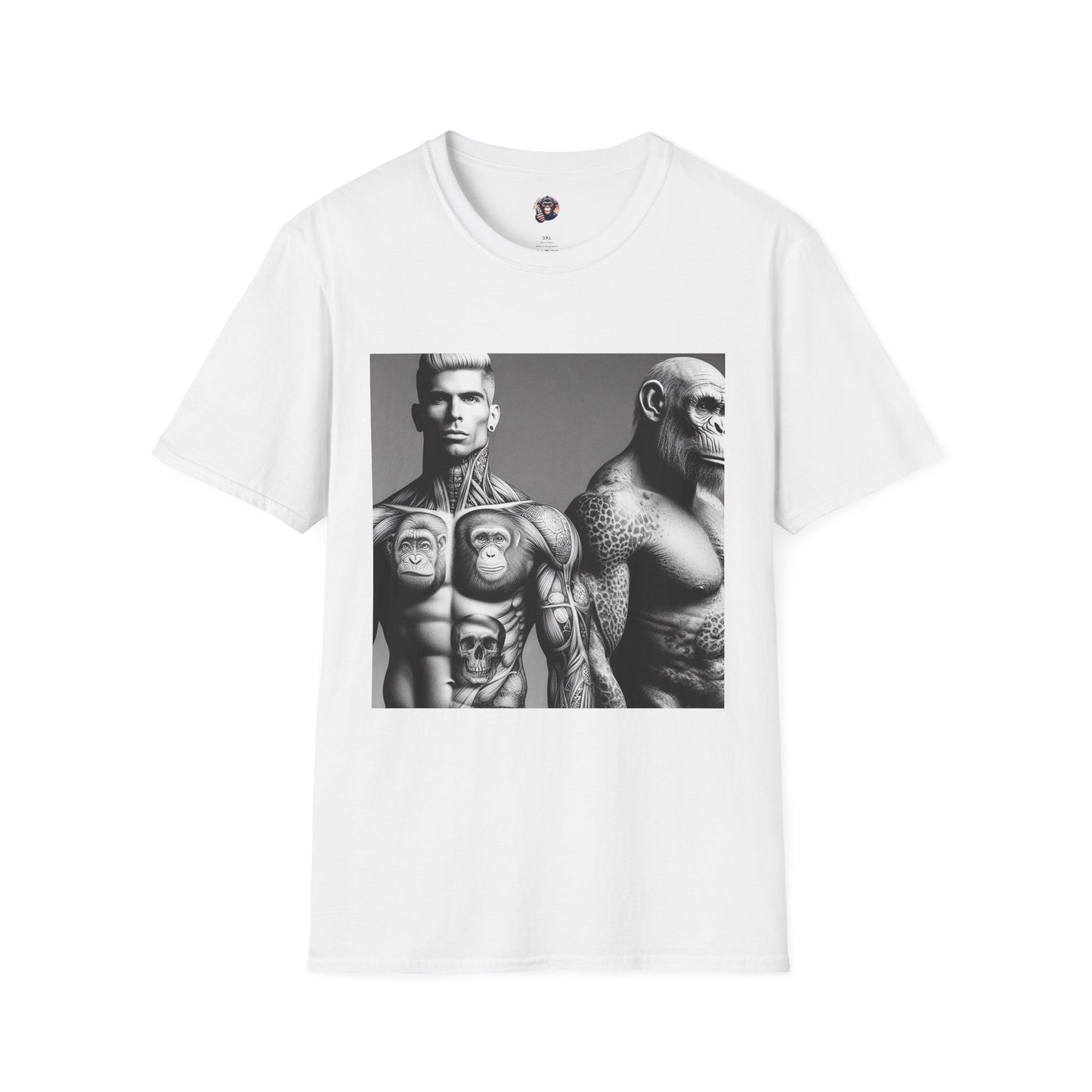 Homo Sapiens personal trainers T-Shirt Printify S White