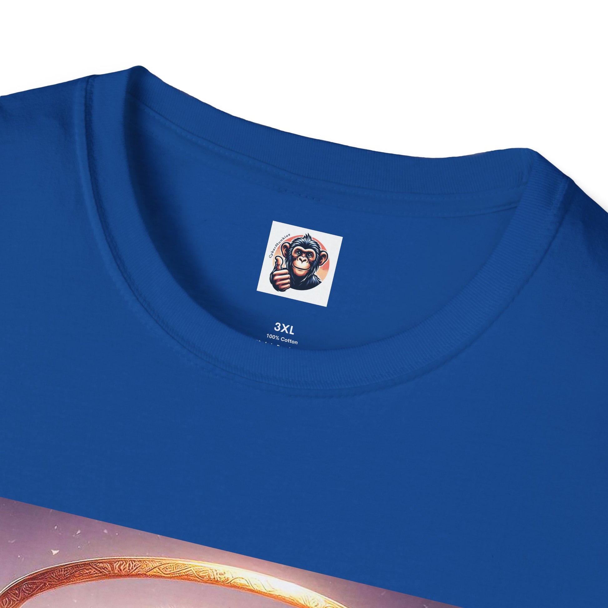 Capuchin Monkey heavenly Angel T-Shirt Printify