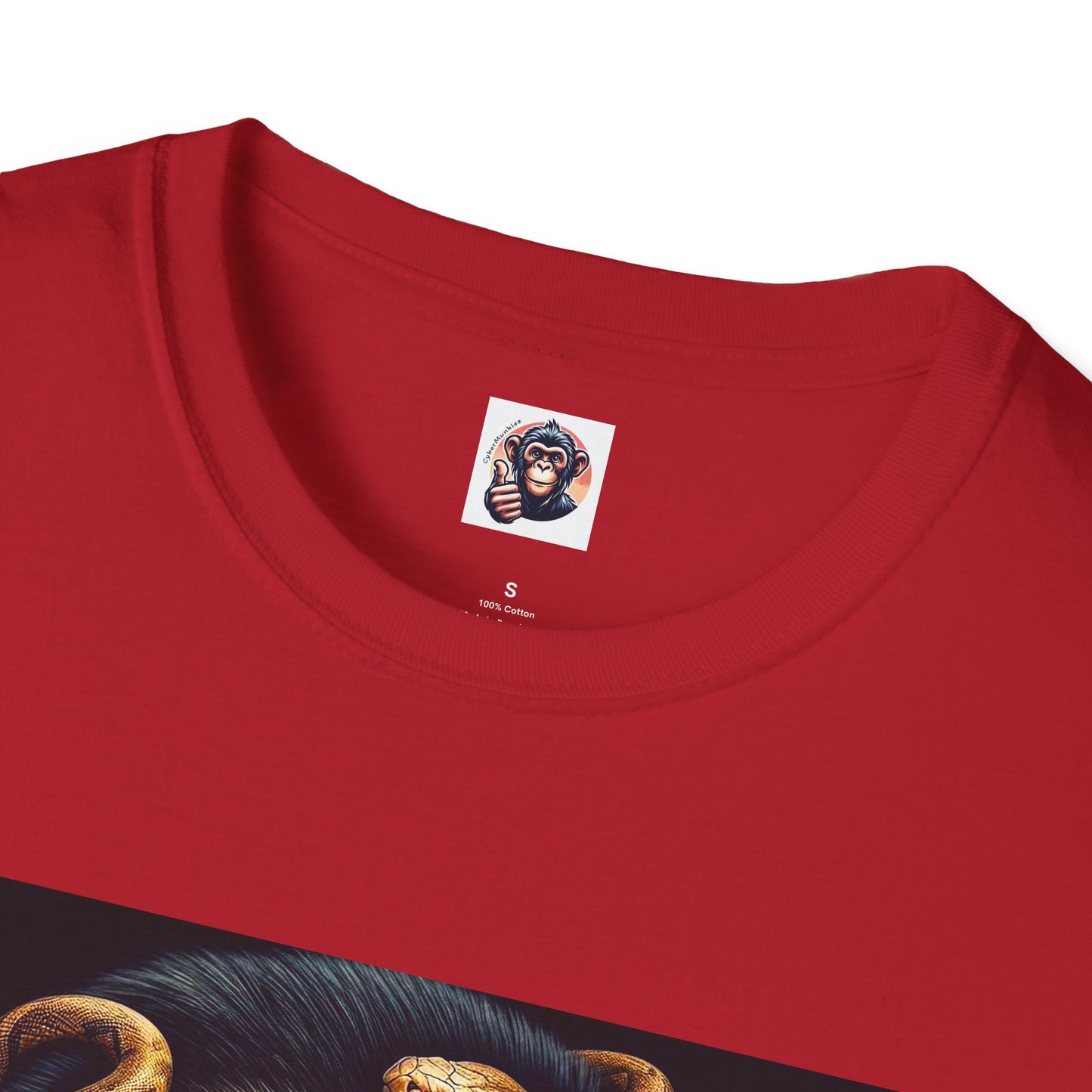 Capuchin Monkey snake hair shirt