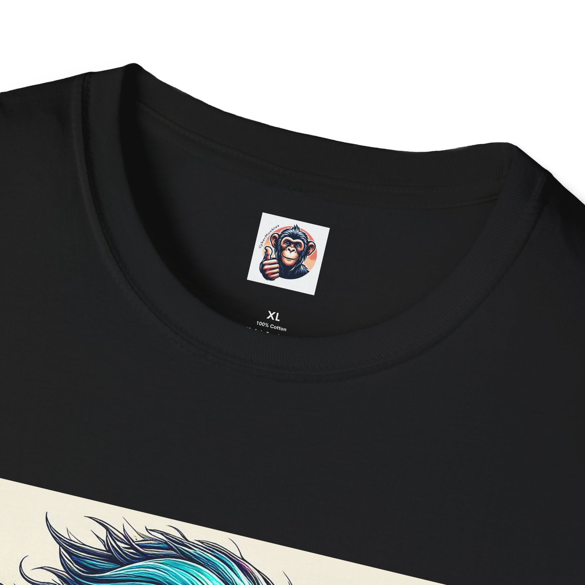 Gorilla surfer dude T-Shirt Printify