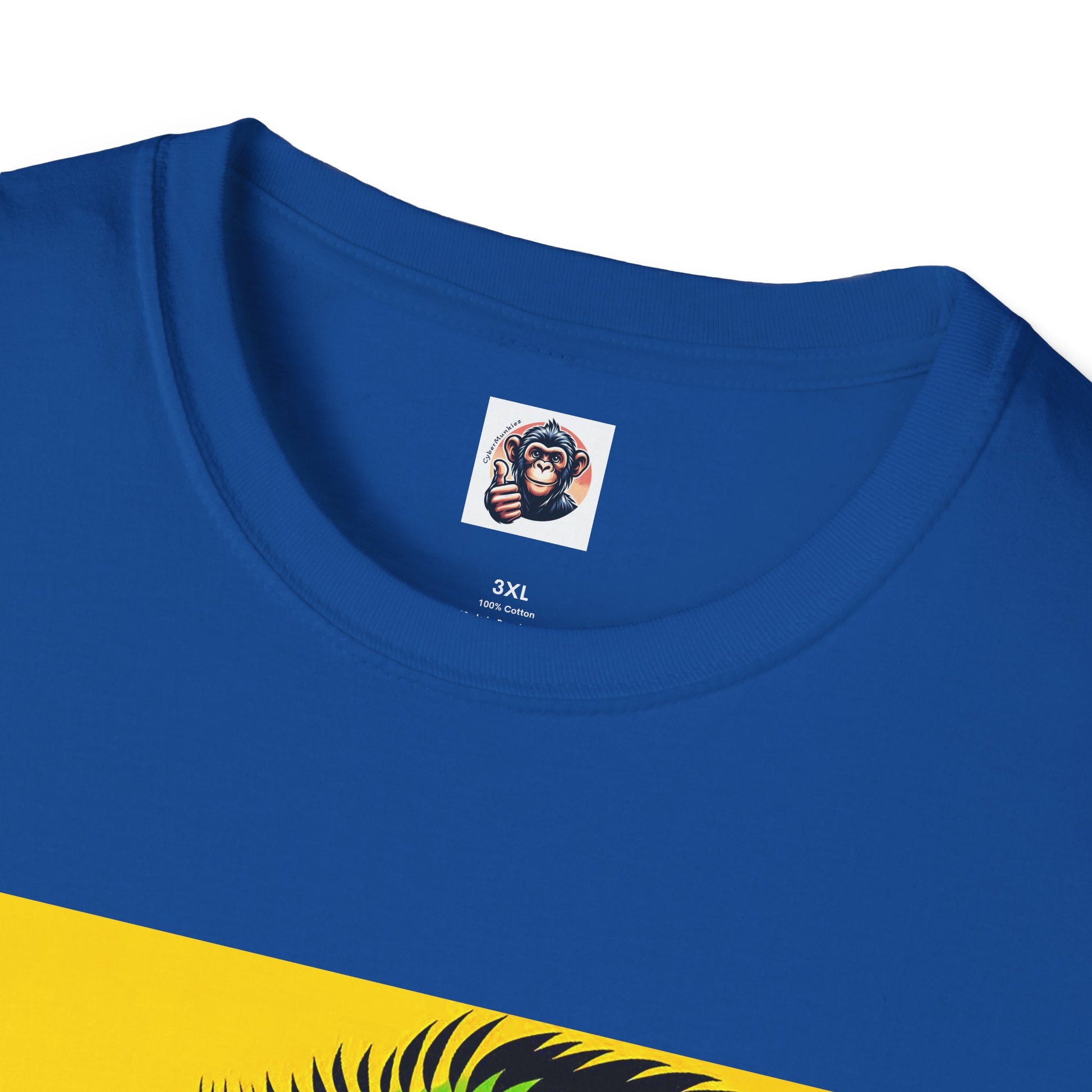 Baboon colorful beauty T-Shirt Printify