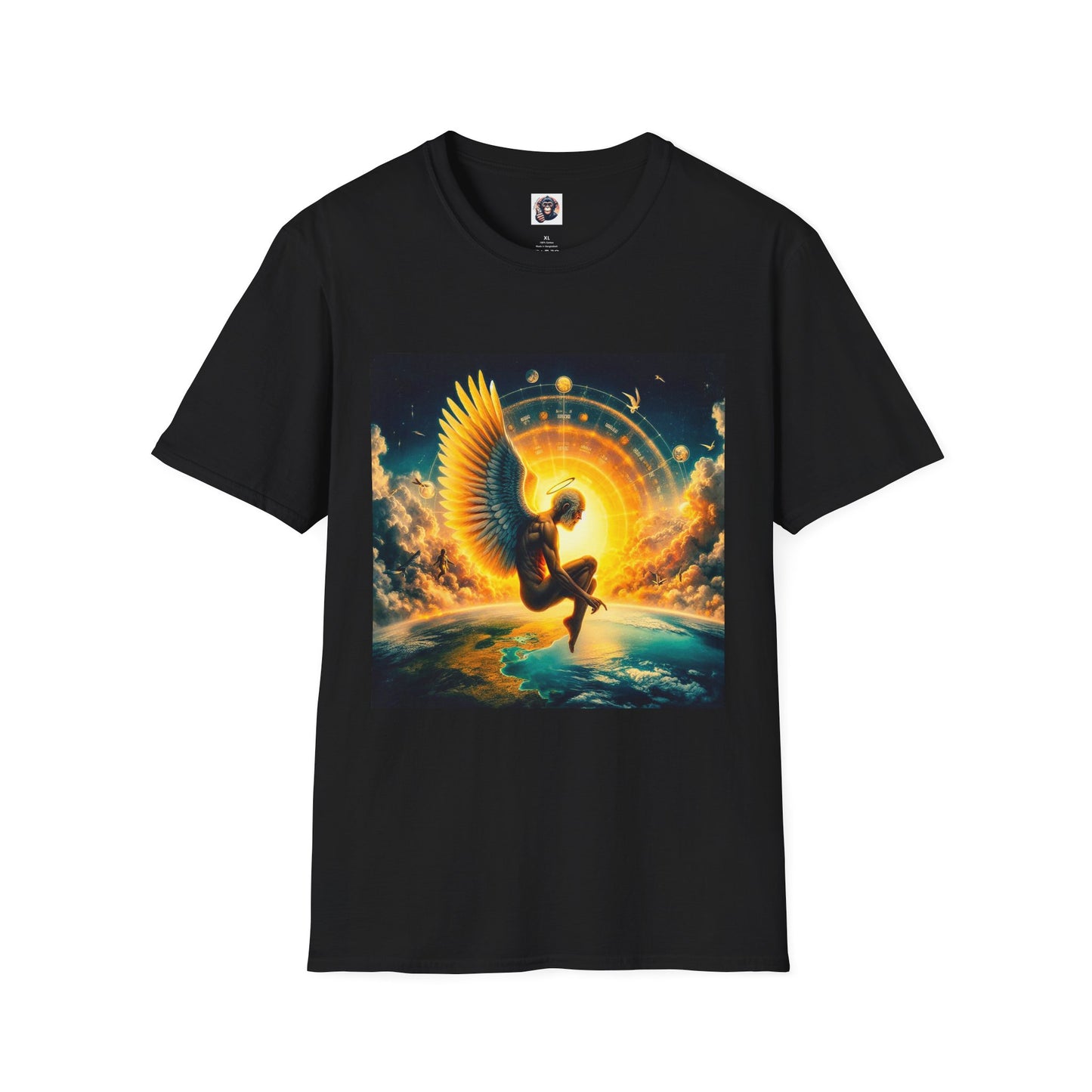 Homo Sapiens Angel T-Shirt Printify XS Black