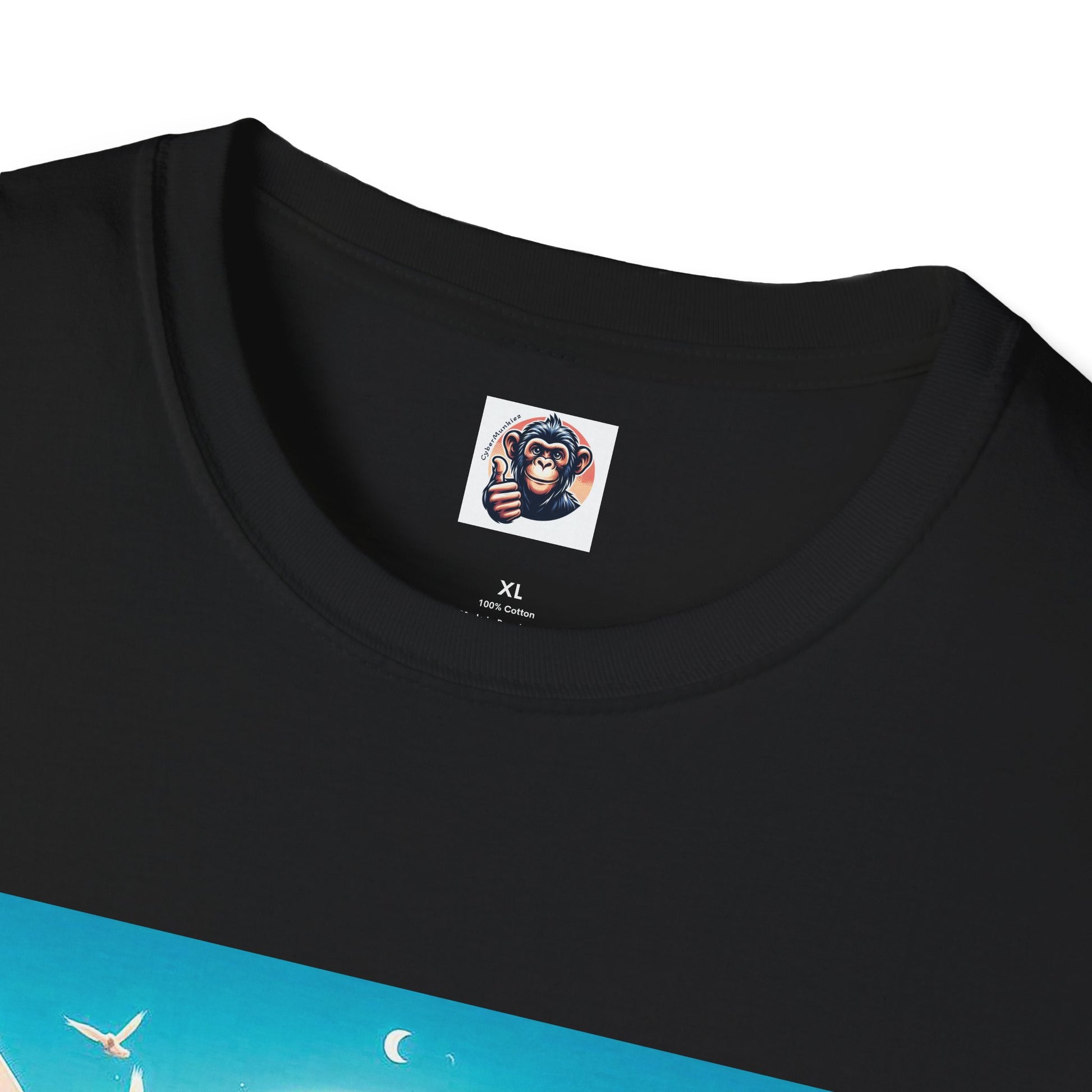 Baboon harp T-Shirt Printify