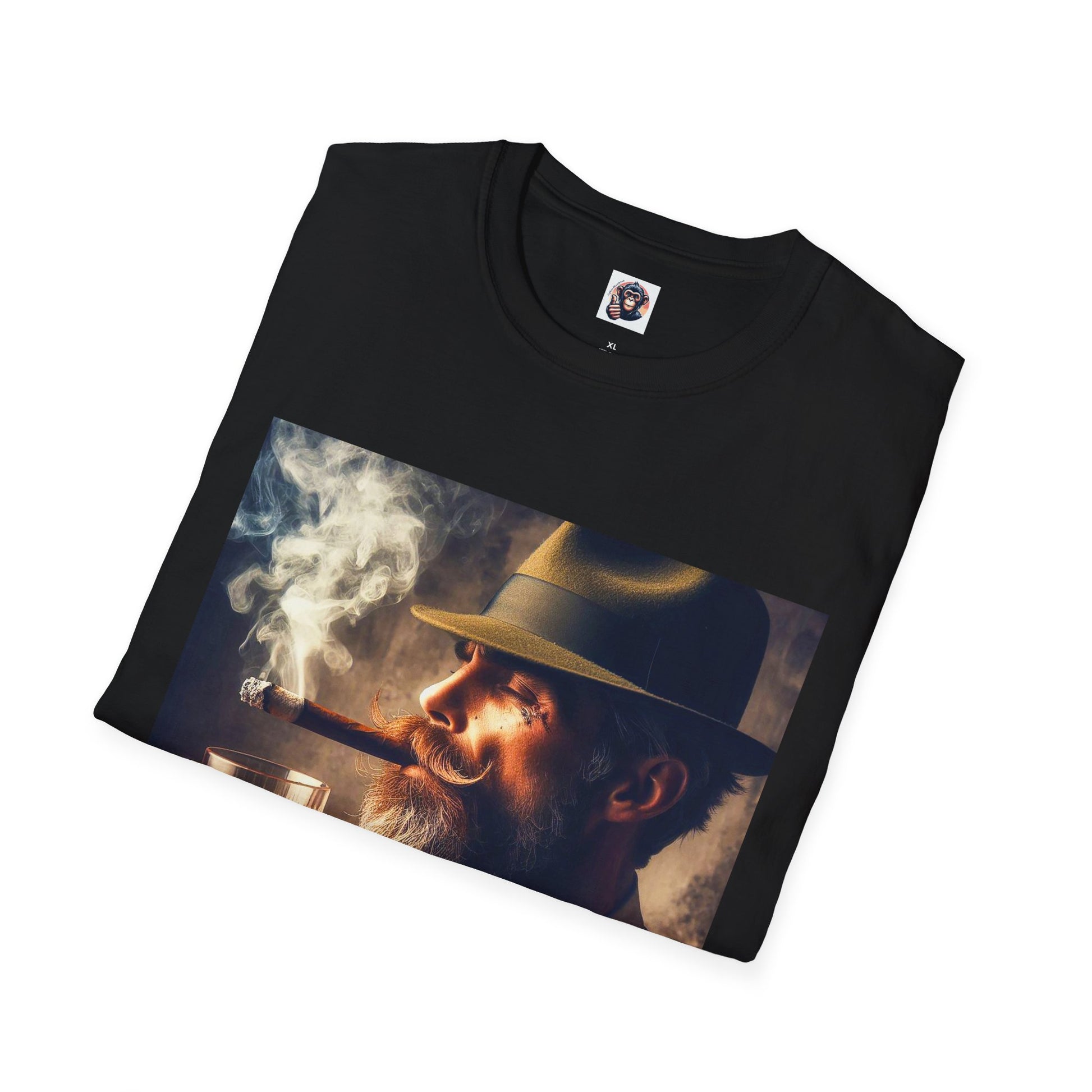 Homo Sapiens bar smoking T-Shirt Printify