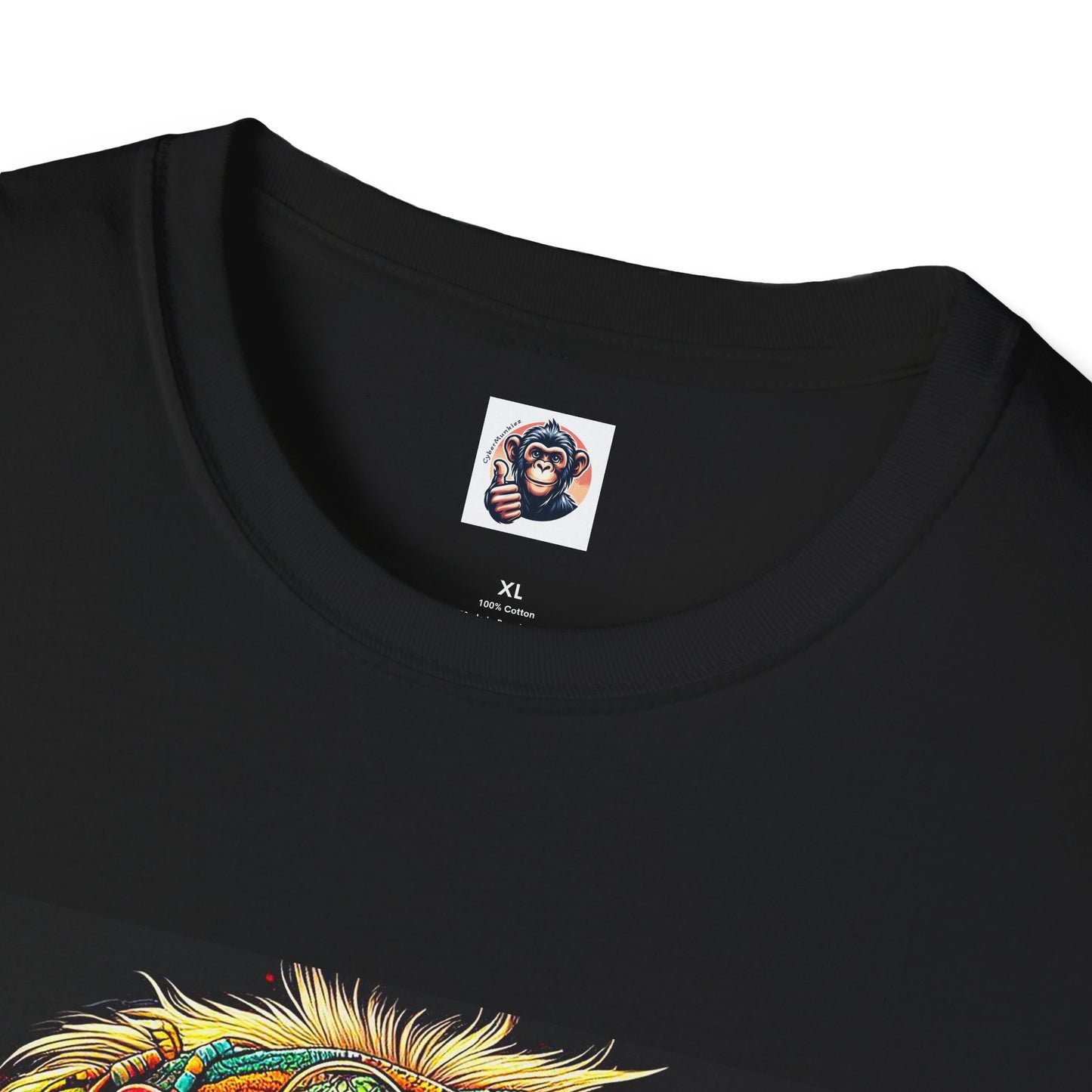 Capuchin Monkey 70s hippie T-Shirt Printify