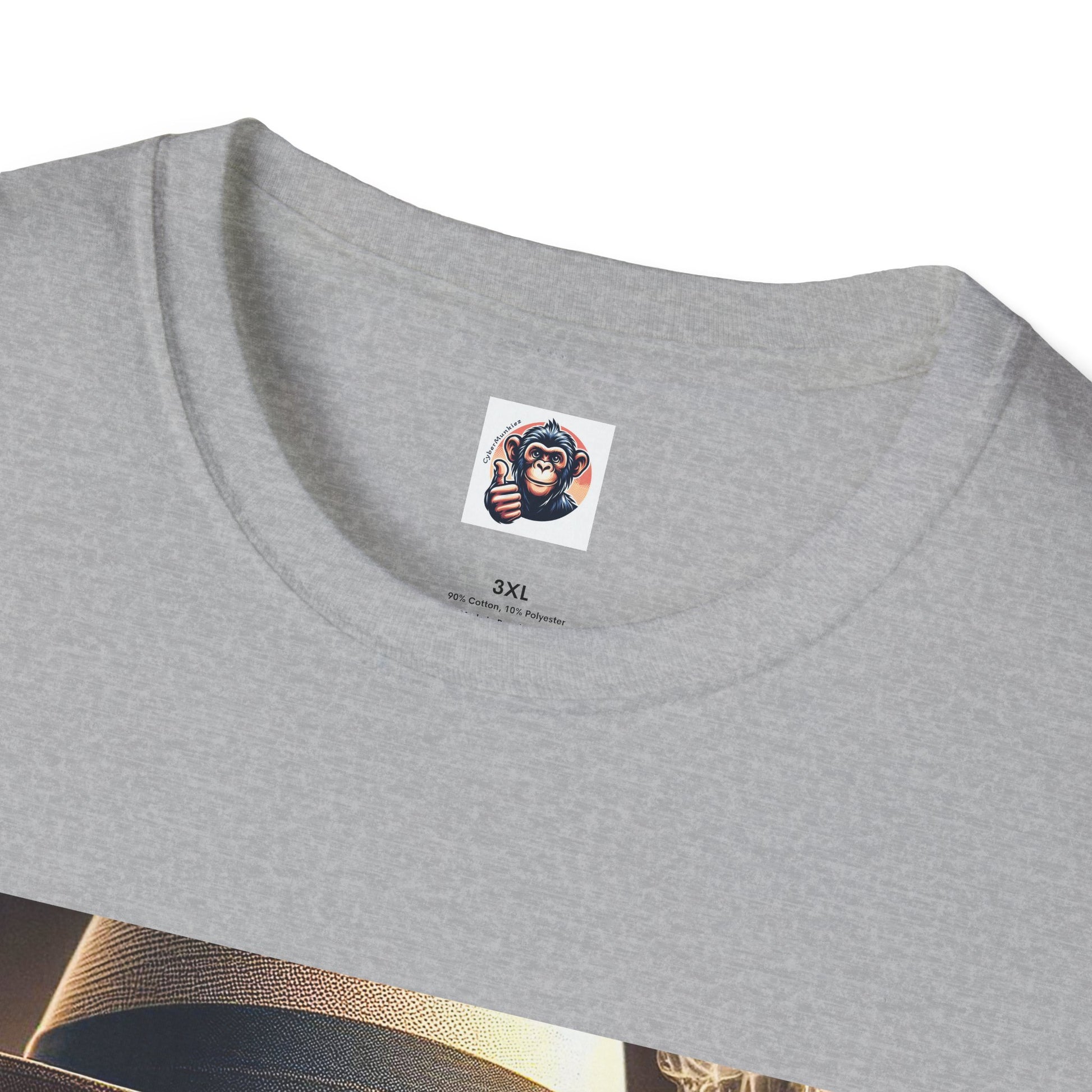 Chimp bar and smoking T-Shirt Printify