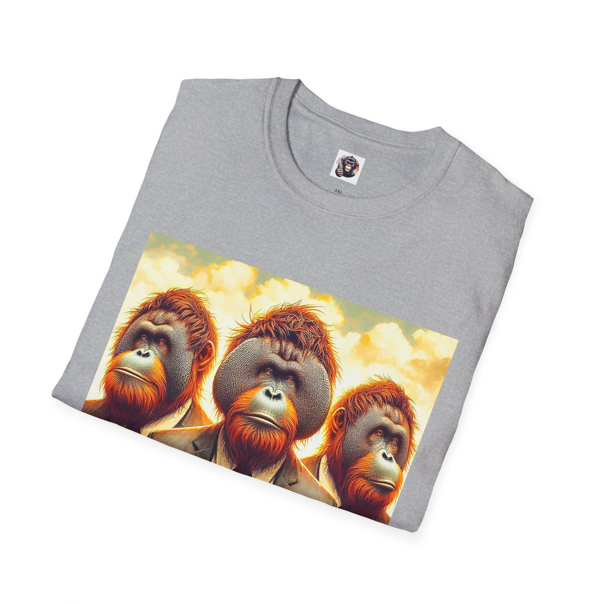 Orangutans business men T-Shirt Printify