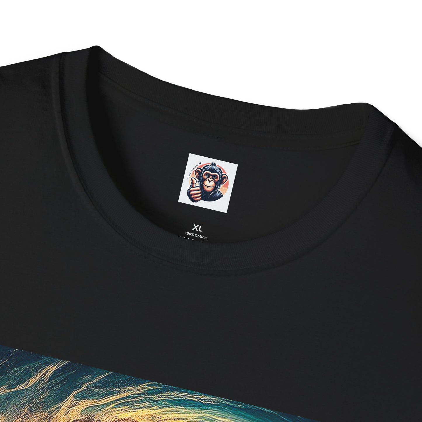 Chimp surfs up T-Shirt Printify