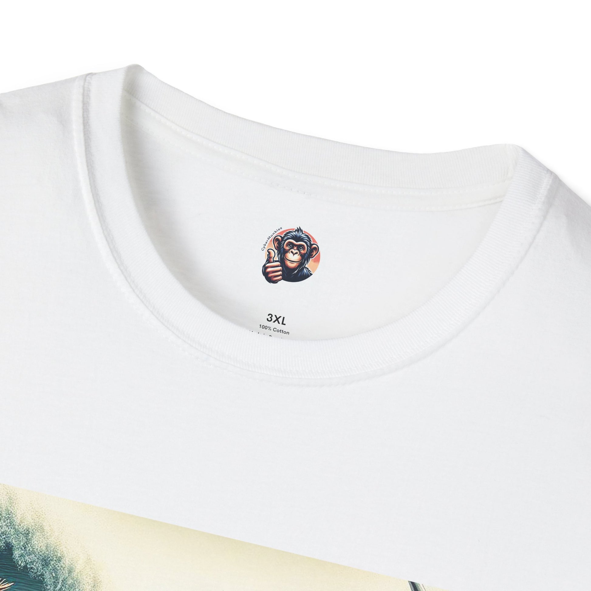 Orangutans surfing queens T-Shirt Printify