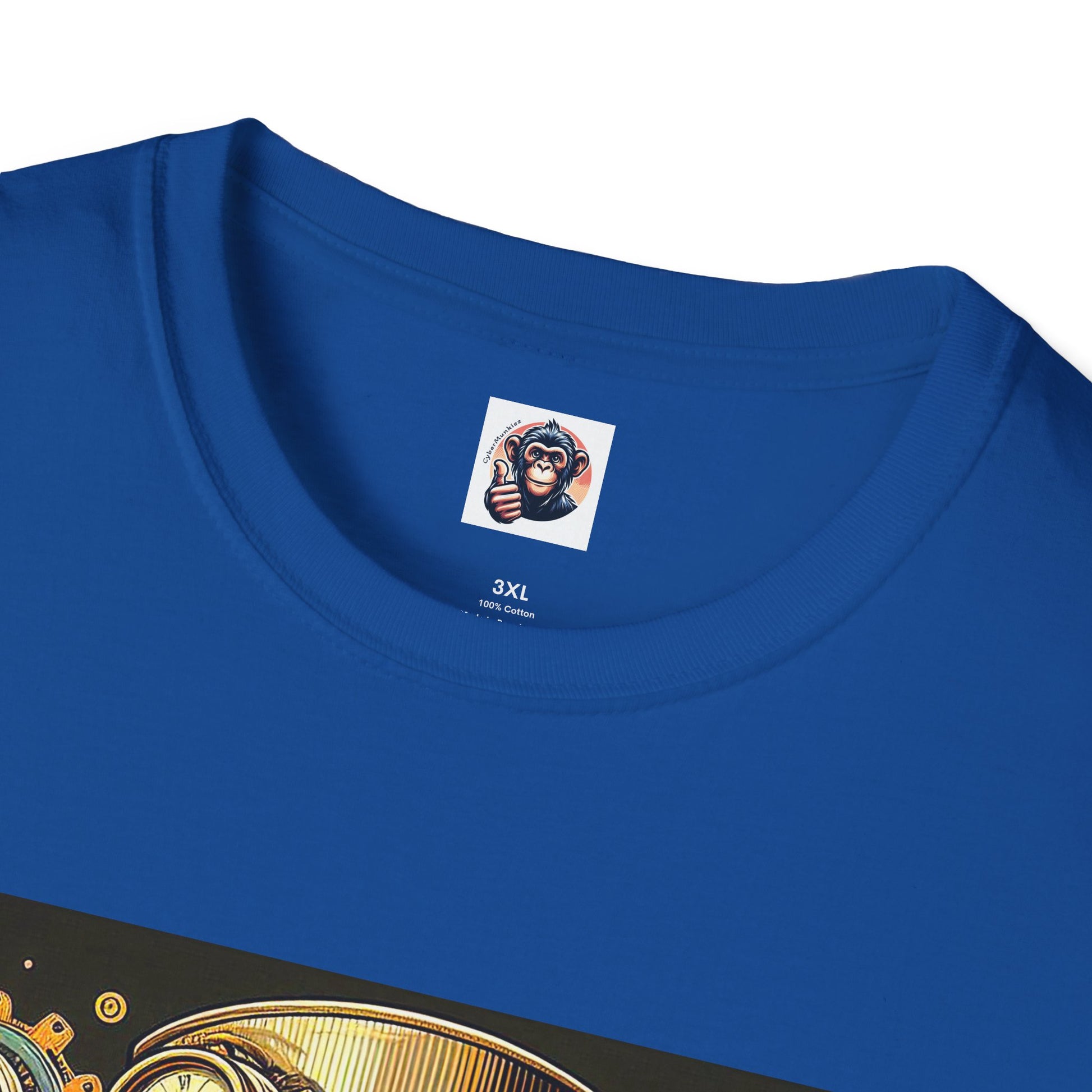 Steam punk Capuchin Monkey T-Shirt Printify