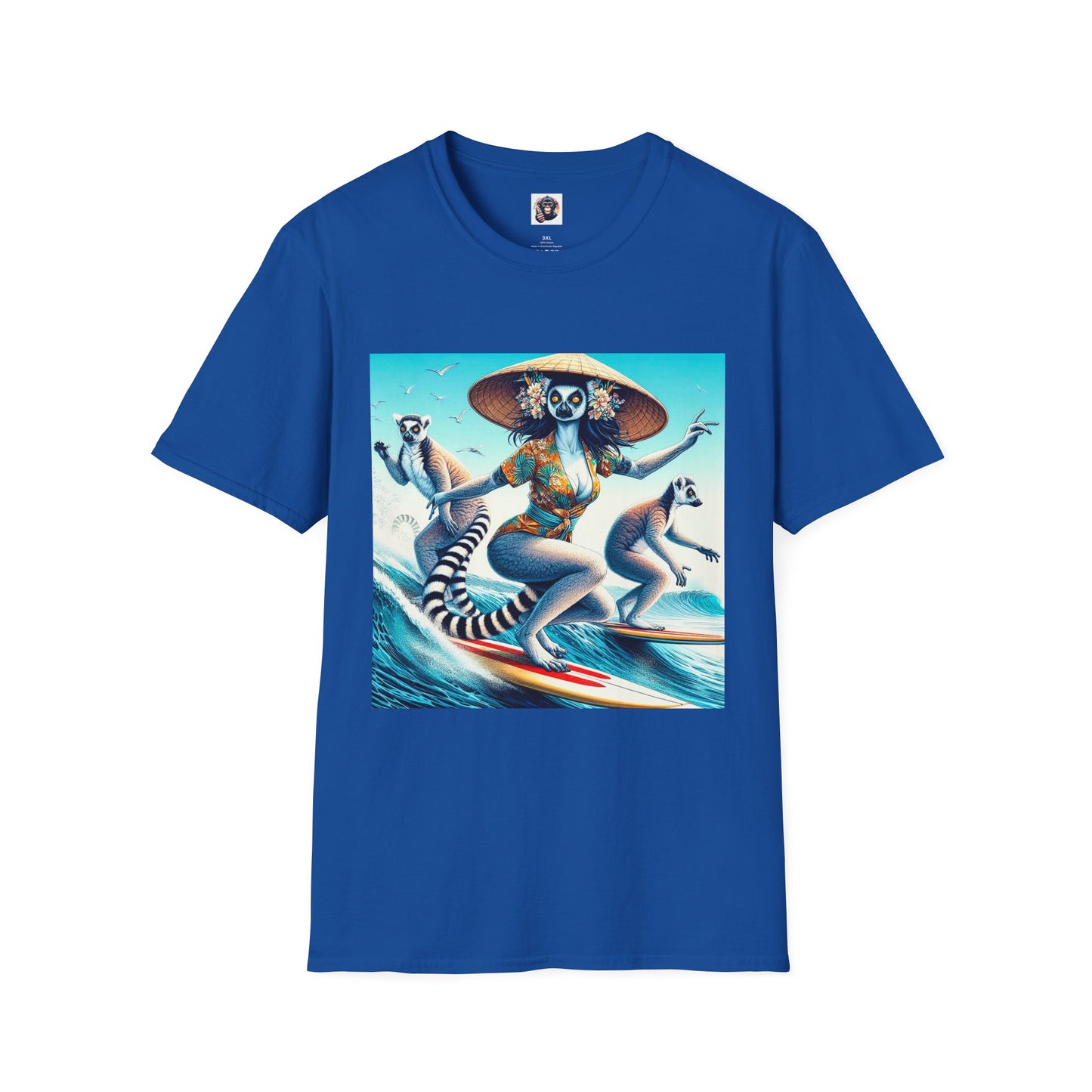 Lemurs T-Shirt Printify XS Royal