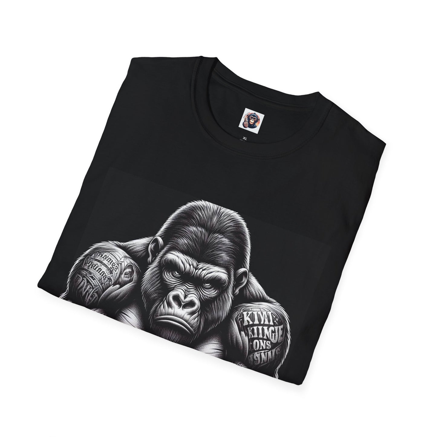 Gorilla tough guy shirt T-Shirt Printify