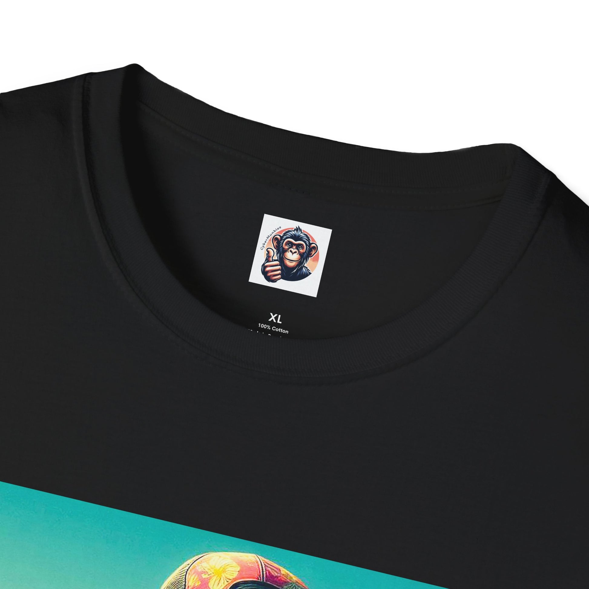 Chimp ocean babe T-Shirt Printify