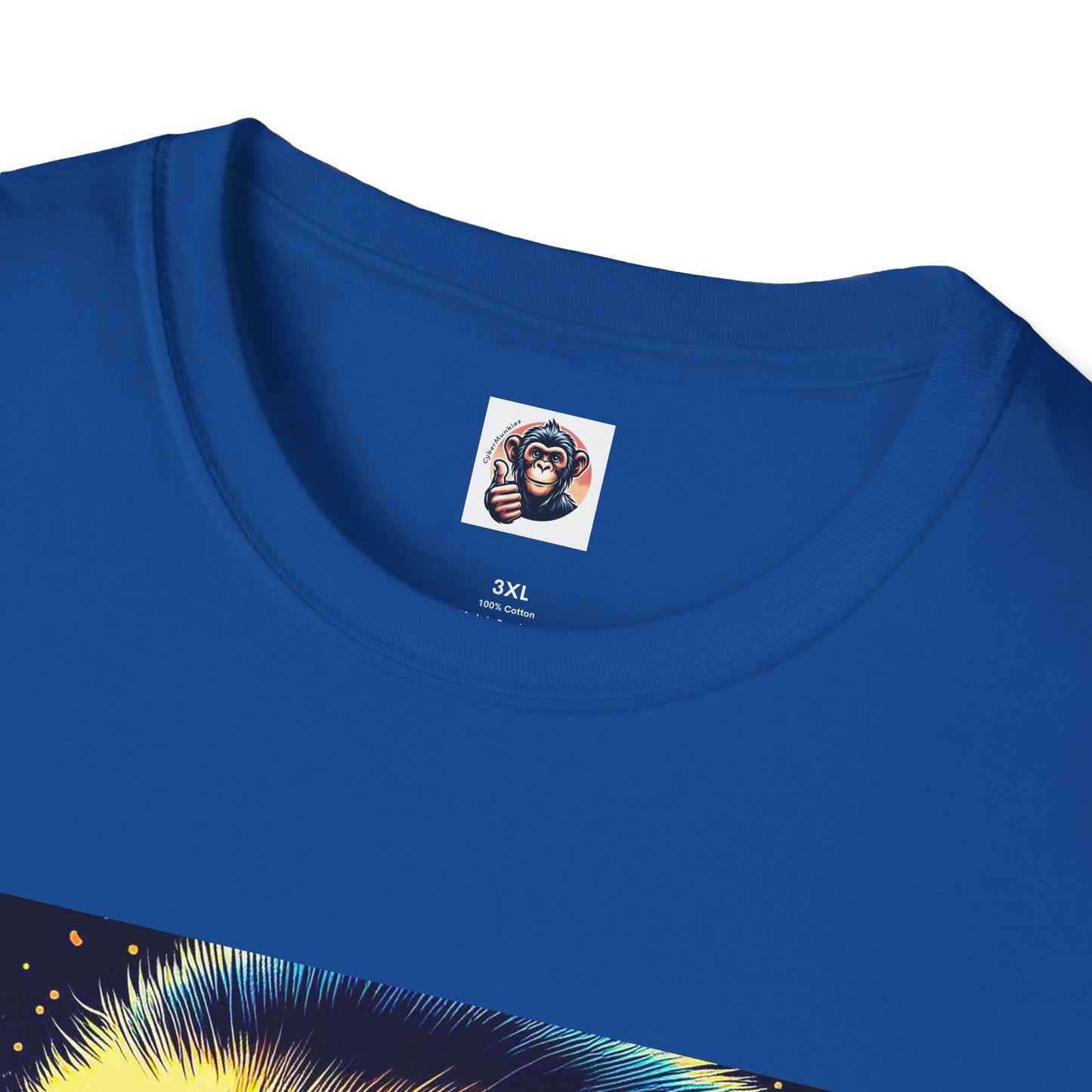 Capuchin Monkey colorful beauty shirt T-Shirt Printify