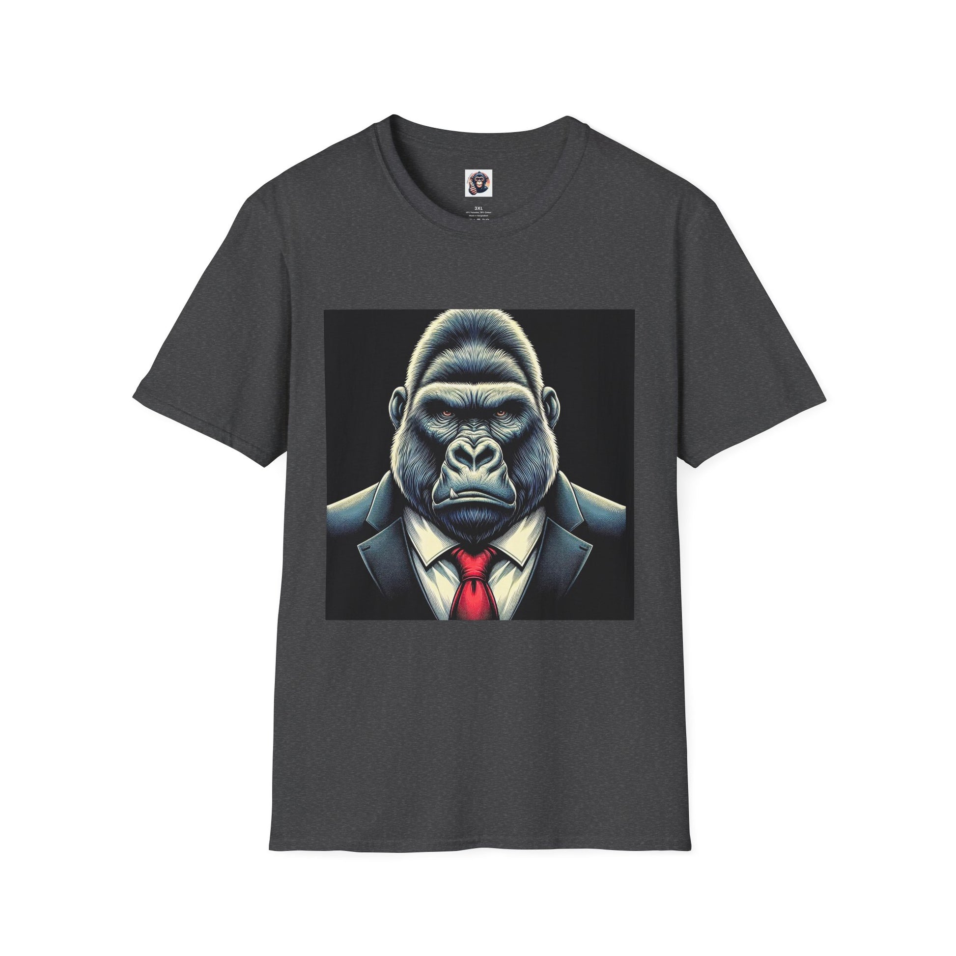 Gorilla tough guy T-Shirt Printify XS Dark Heather