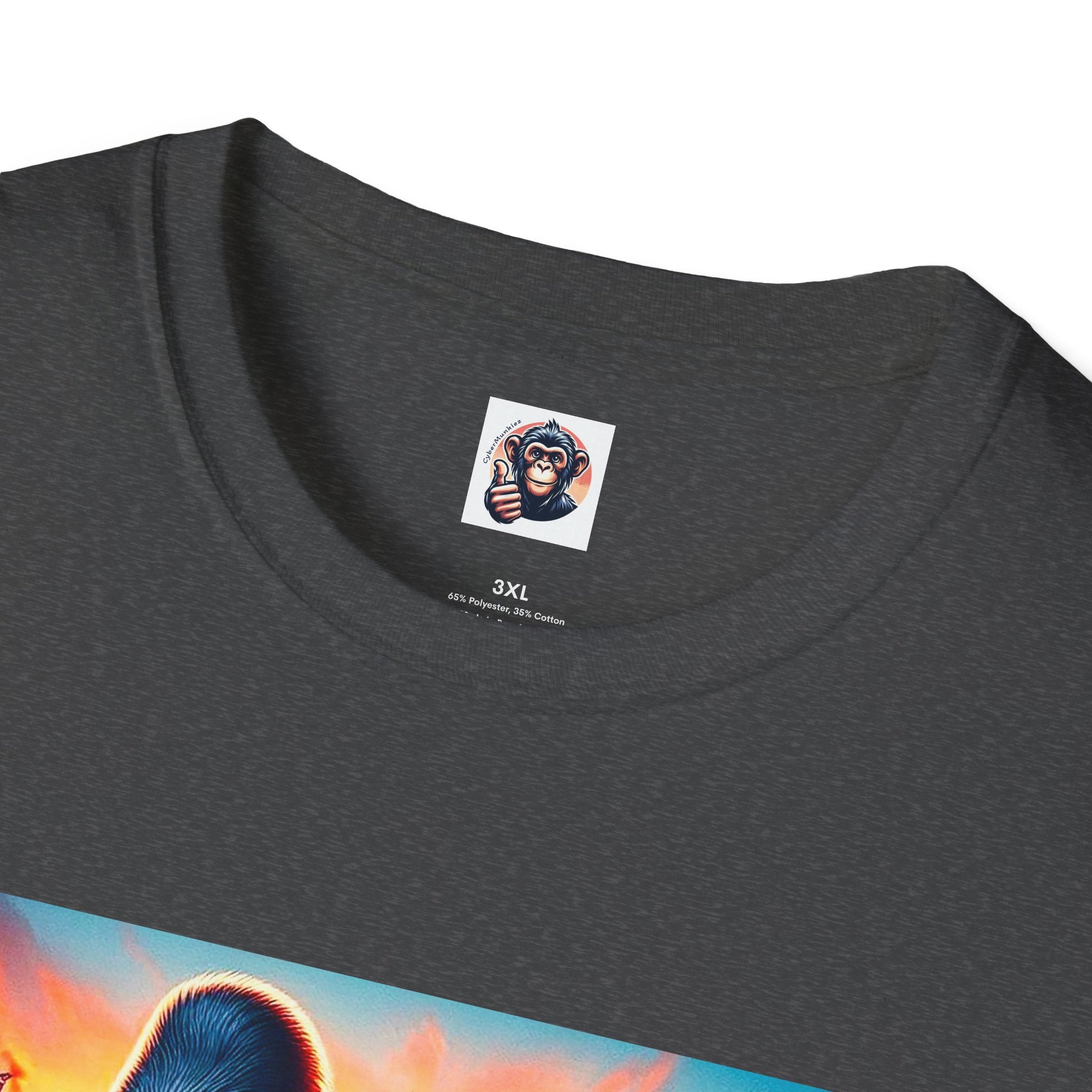 Gorilla red car T-Shirt Printify