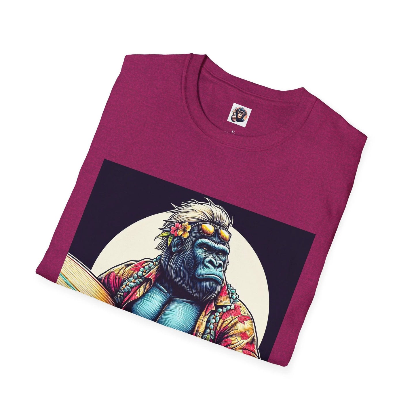 Gorilla surfer by Printify
