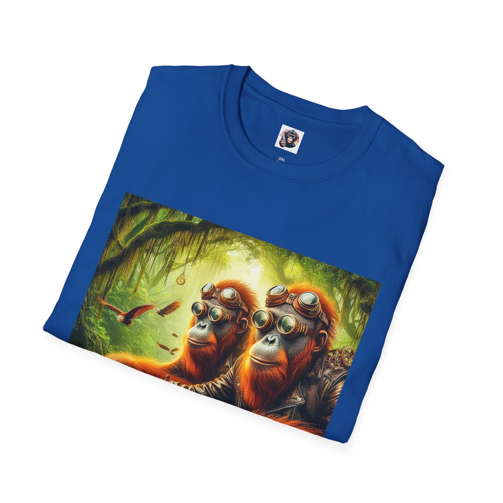 Orangutans jungle friebds T-Shirt Printify