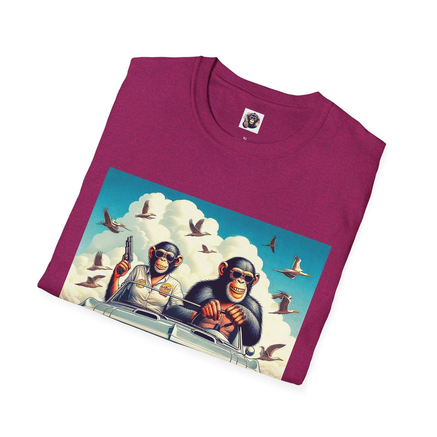 Wacky Chimp driving fun by Printify