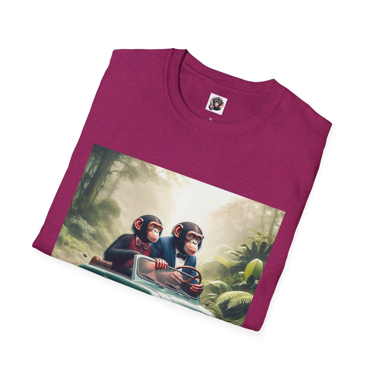 Wacky Bonobo car driving by Printify