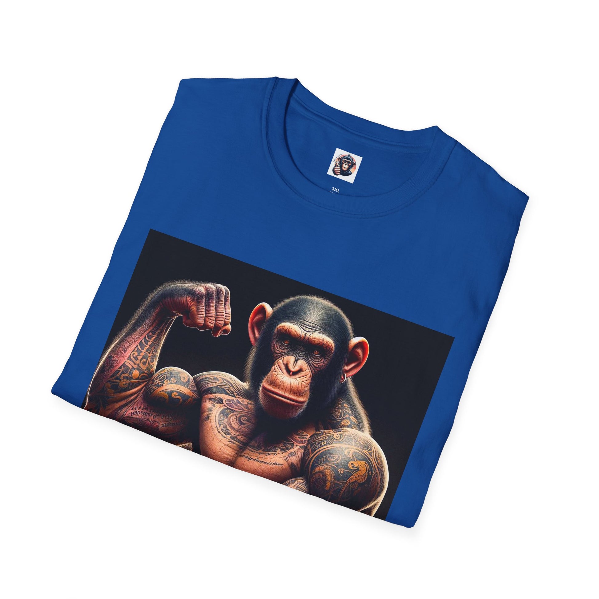 Bonobo muscles T-Shirt Printify