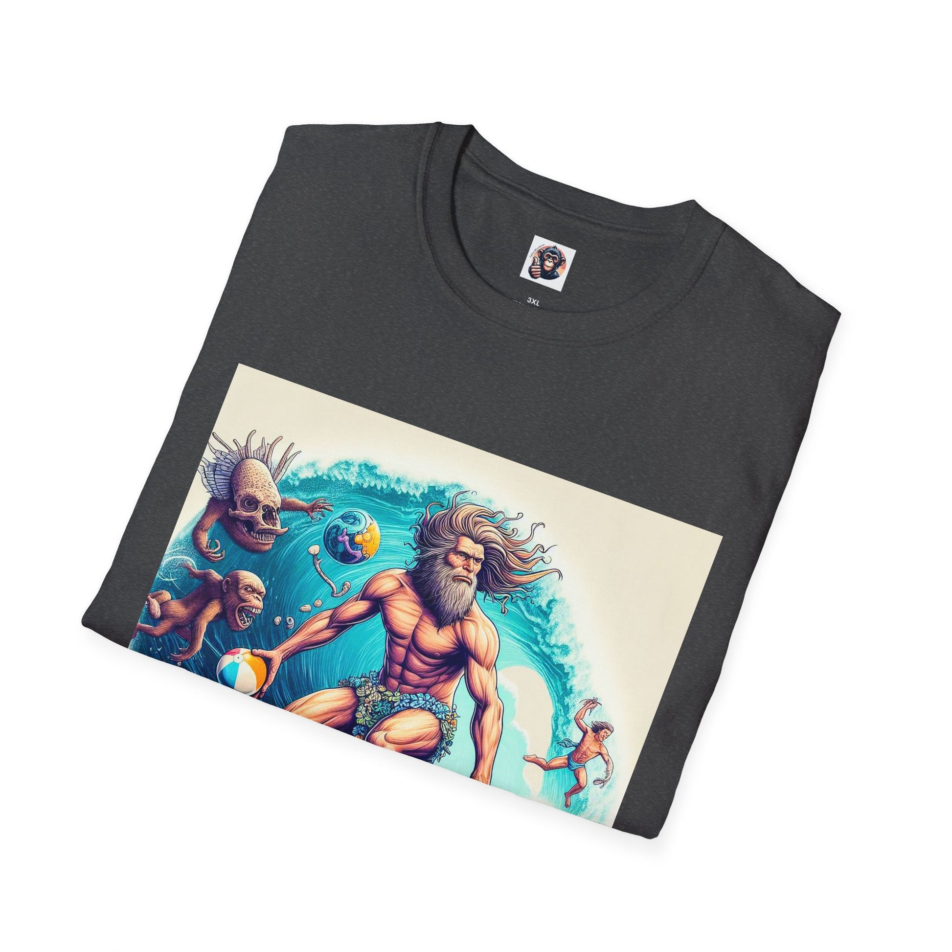 Homo Sapiens surfer T-Shirt Printify