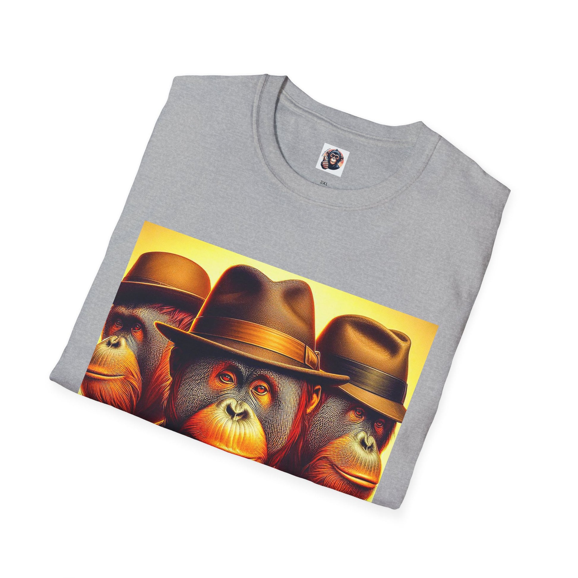 Orangutans working professionals T-Shirt Printify