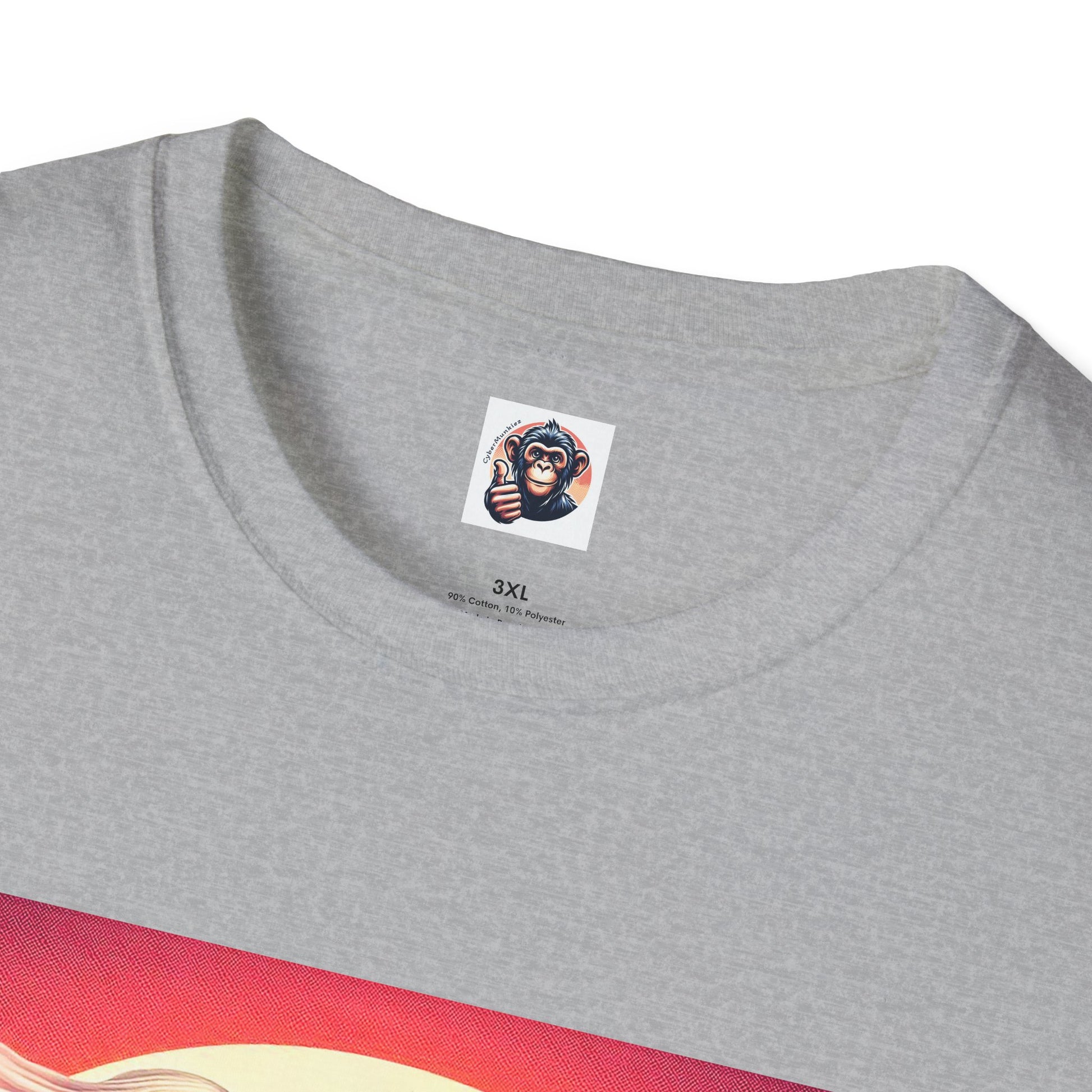 Wacky Bonobo red car T-Shirt Printify