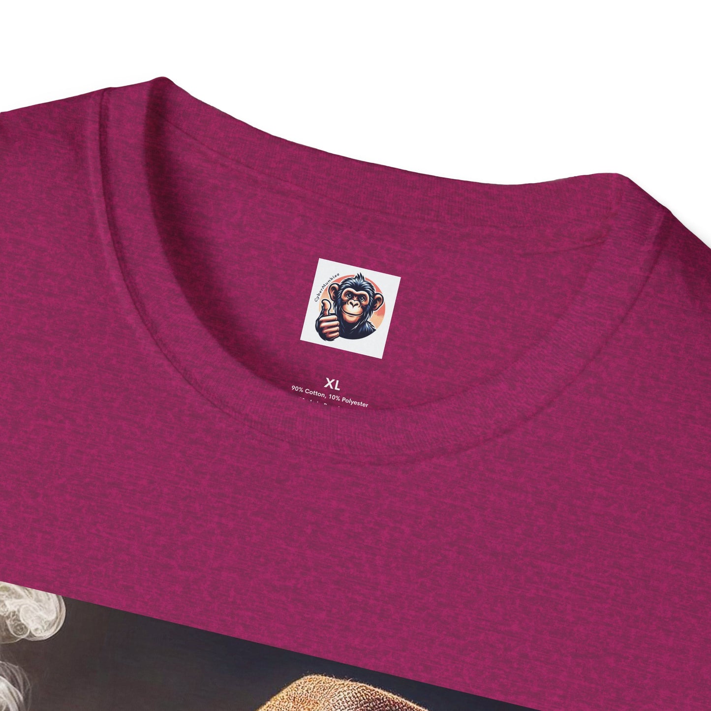 Capuchin Monkey smoking shirt