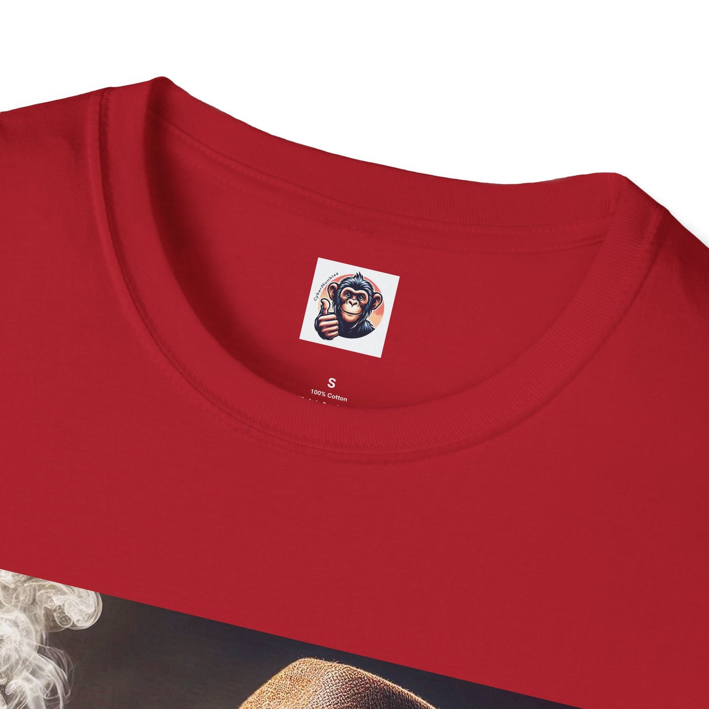 Capuchin Monkey smoking shirt