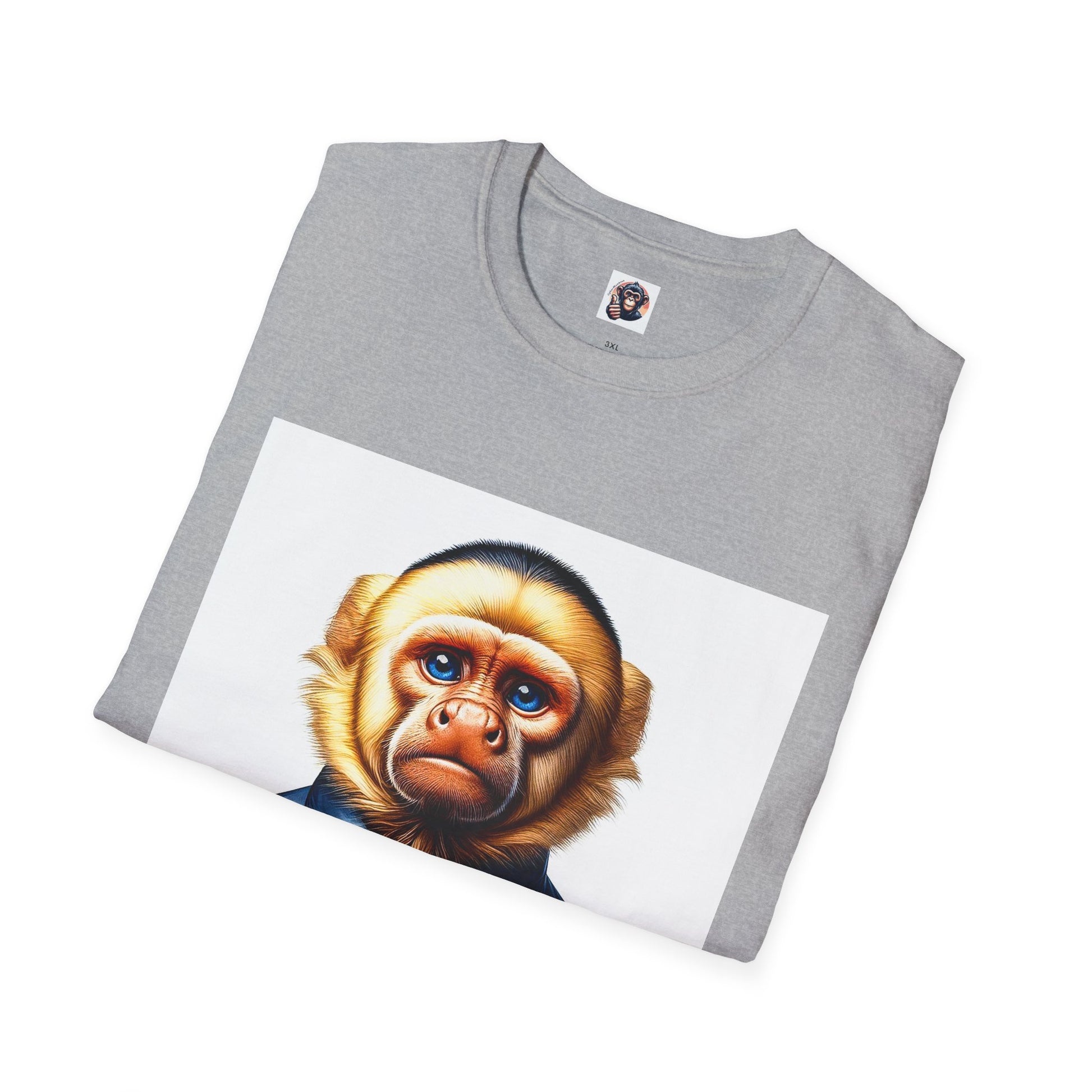 Capuchin Monkey business professional T-Shirt Printify