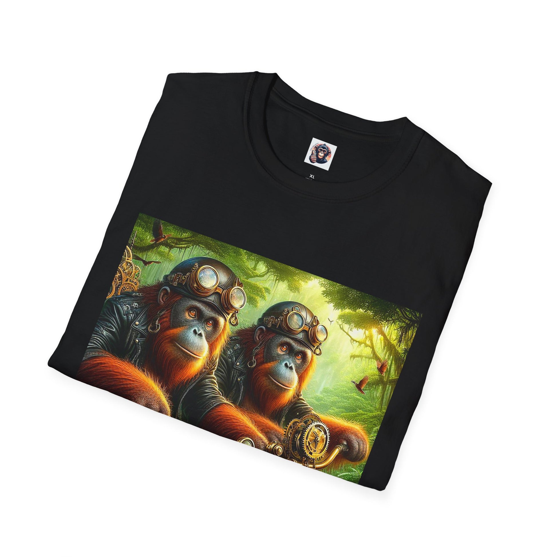 Orangutans steam punk T-Shirt Printify