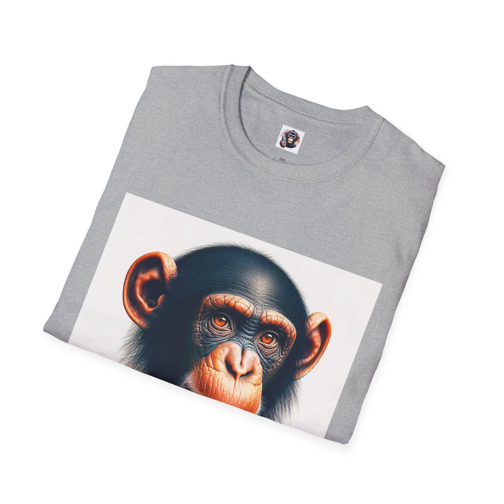 Bonobo business man T-Shirt Printify