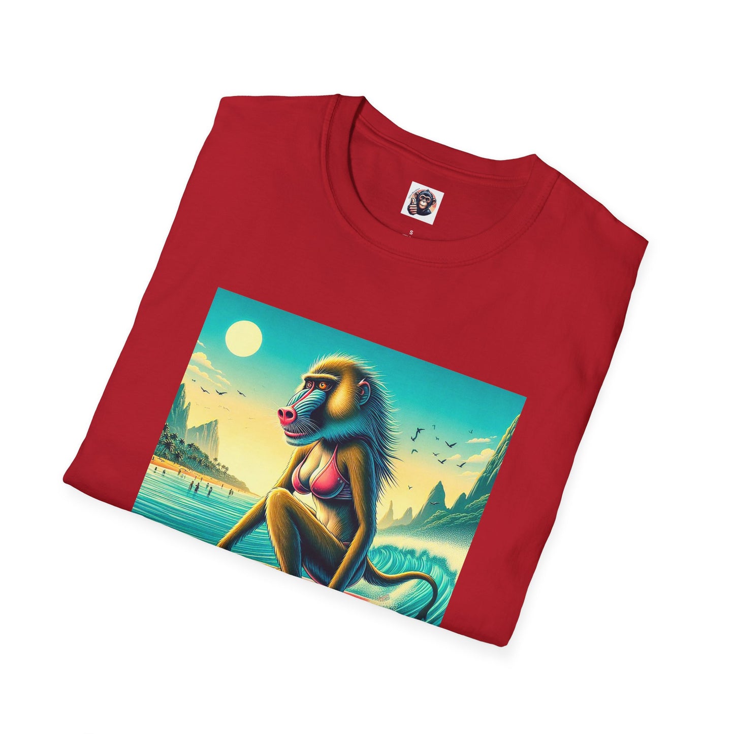 Baboon surfer