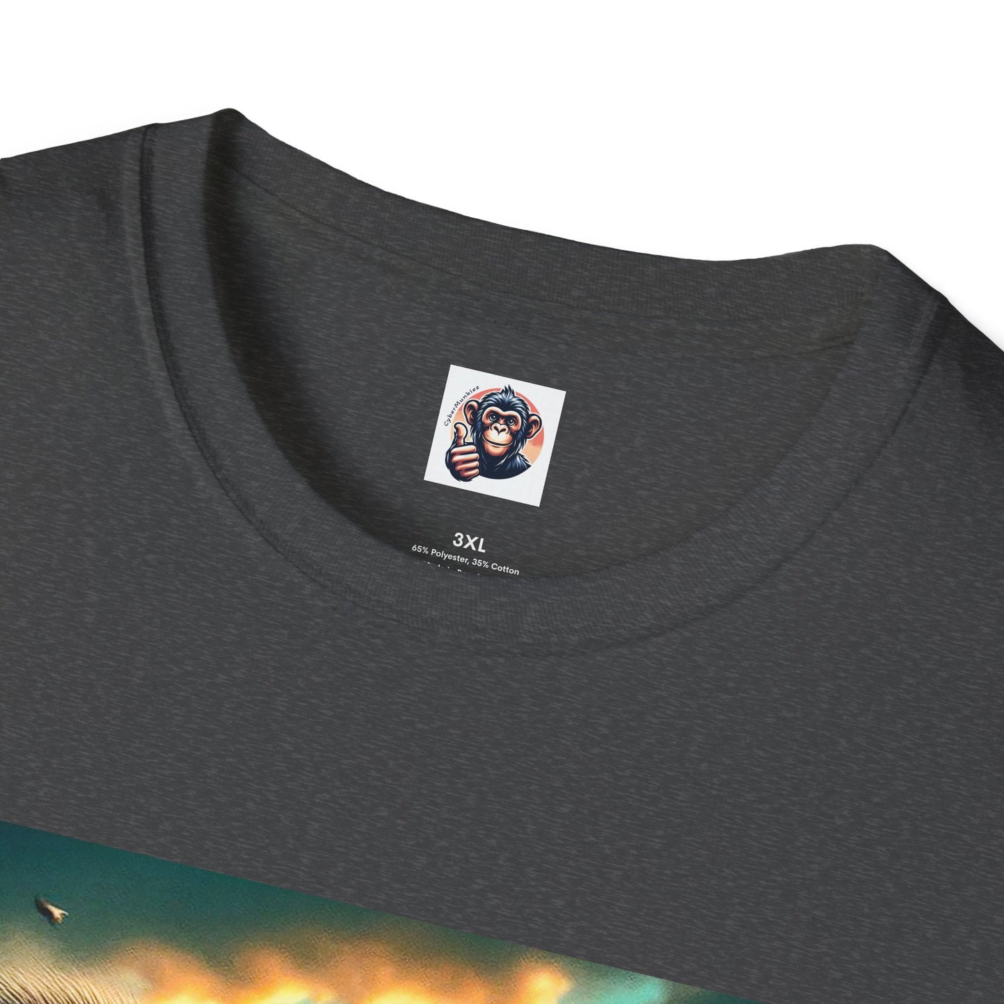 Wacky Baboon couple driving T-Shirt Printify