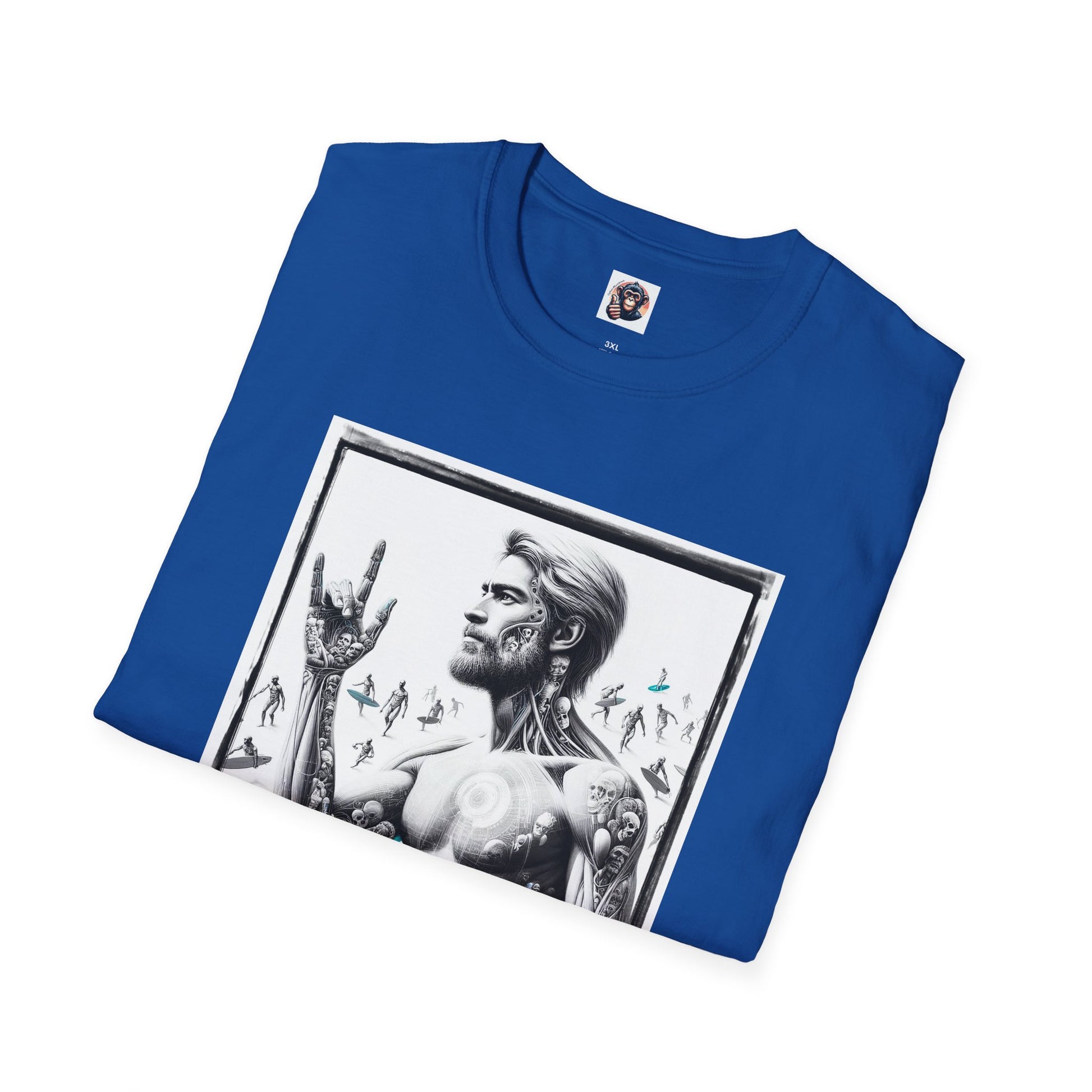 Mis·cel·la·ne·ous Designs Marketing surfs up T-Shirt Printify