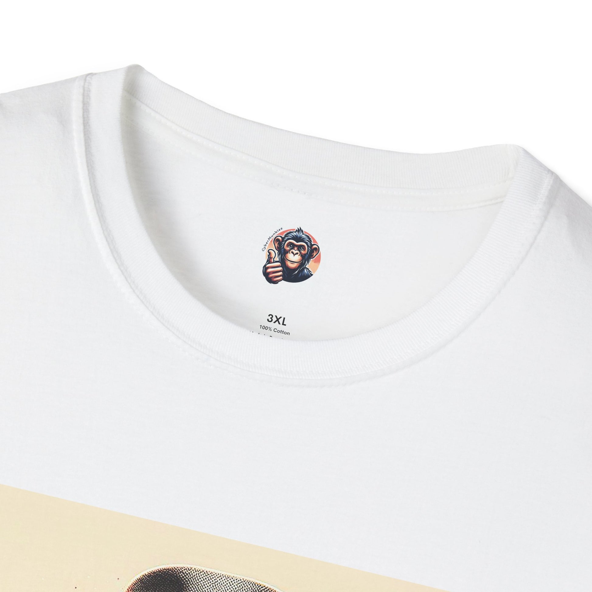 Baboon bow tie cutie T-Shirt Printify