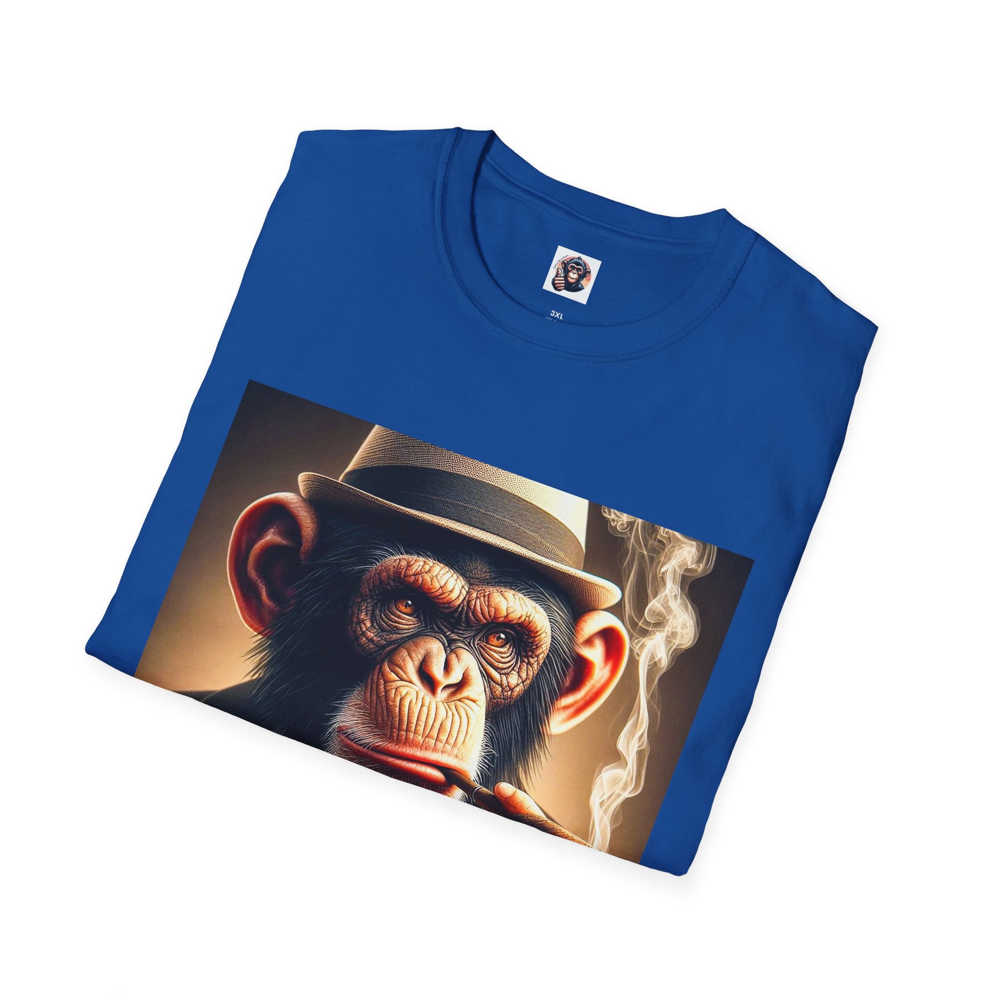Chimp bar and smoking T-Shirt Printify