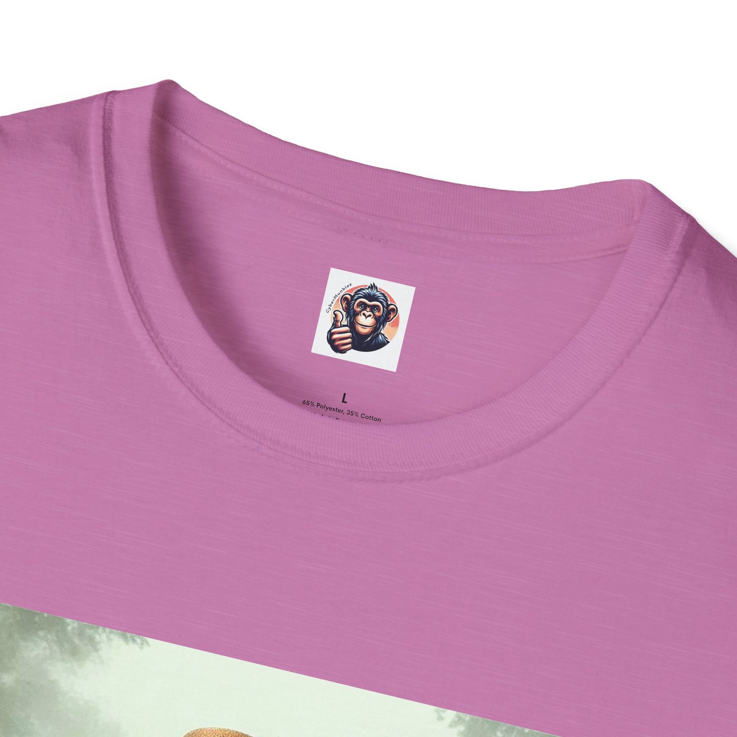 Capuchin Monkey couple driving shirt